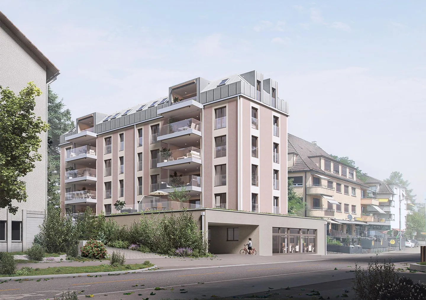 Wangenpark: New building near Dübendorf train station - Photo 1 of 4