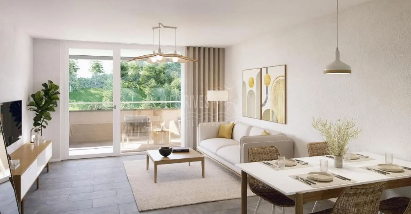 Neue 2,5 Zimmer mit großem 18 m² Balkon – Châtel-Saint-Denis - Foto 4 von 7