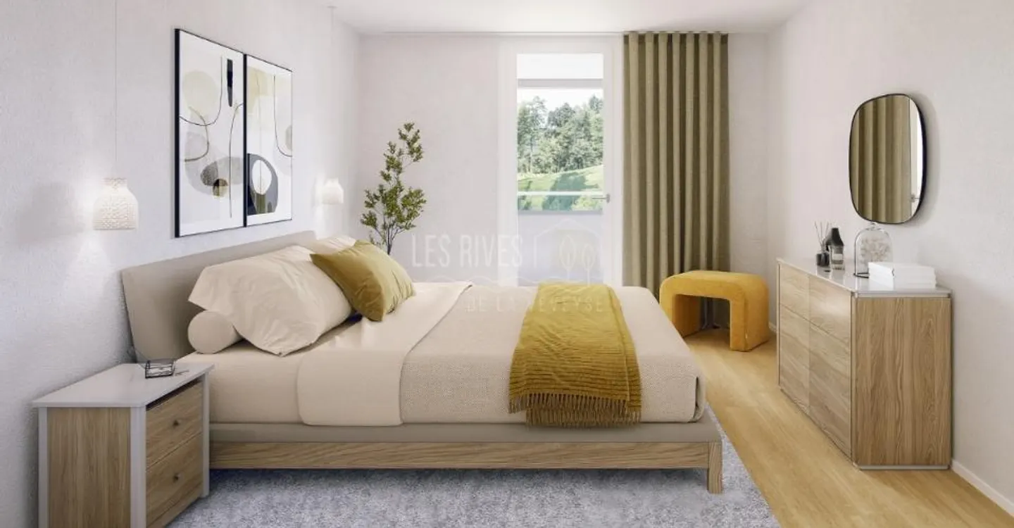 Neue 2,5 Zimmer mit großem 18 m² Balkon – Châtel-Saint-Denis - Foto 5 von 7