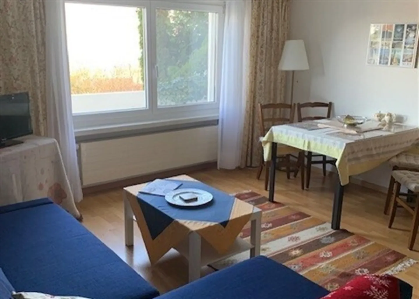 Möblierte Wohnung in Gwatt - Foto 1 von 14