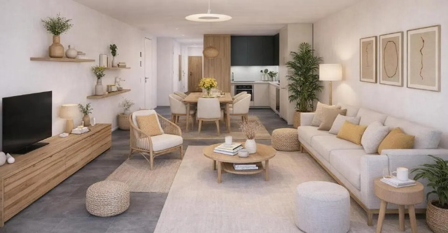 3,5 Zimmer Wohnung mit Balkon von 90 m² – Châtel-Saint-Denis - Foto 1 von 7