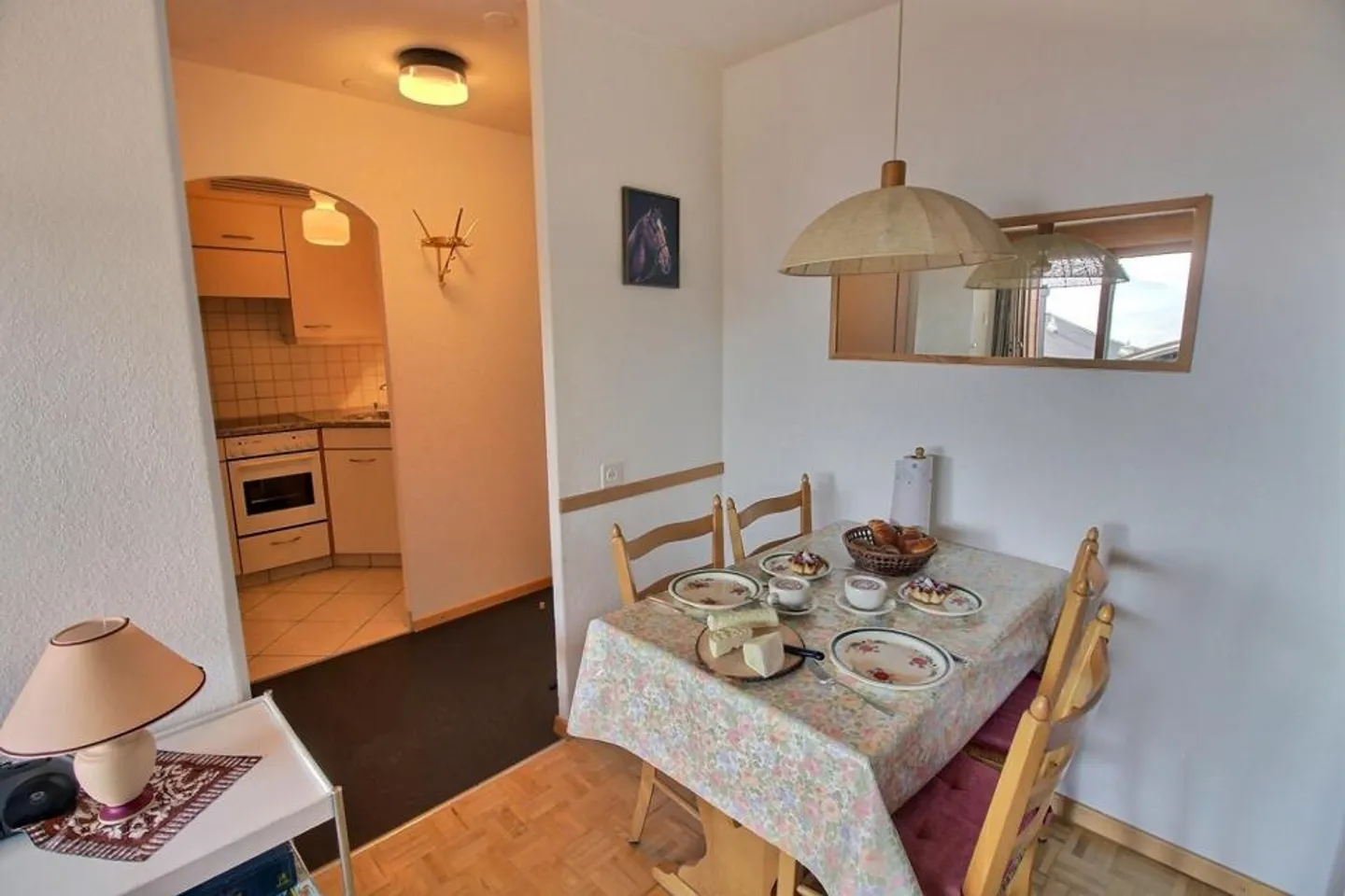 Appartement zur Wochenmiete auf dem Fußgängerbereich des Dorfplatzes - Foto 4 von 10