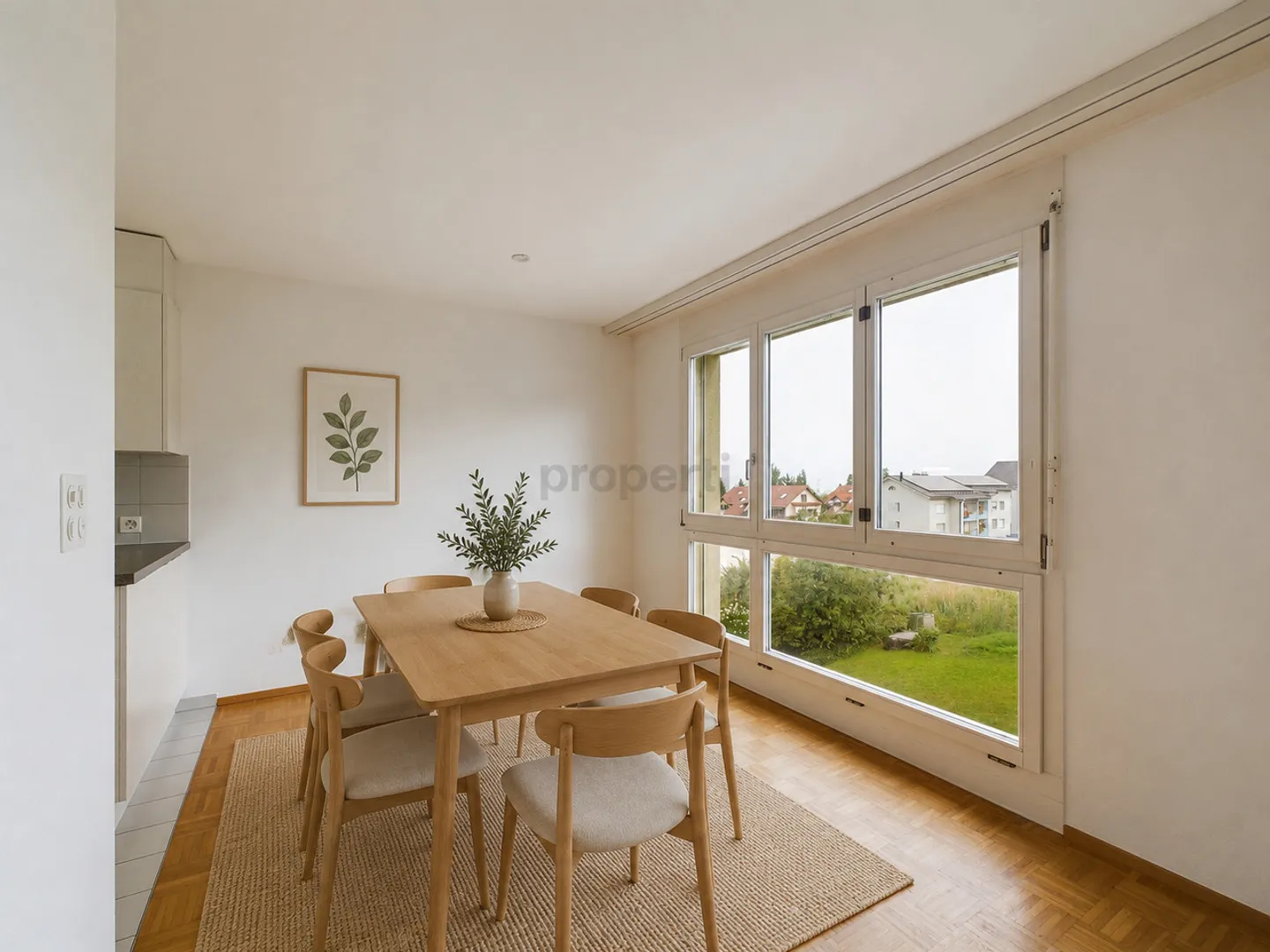 Appartement lumineux et familial de 4,5 pièces dans un emplacement calme à Winikon - Photo 1 sur 11