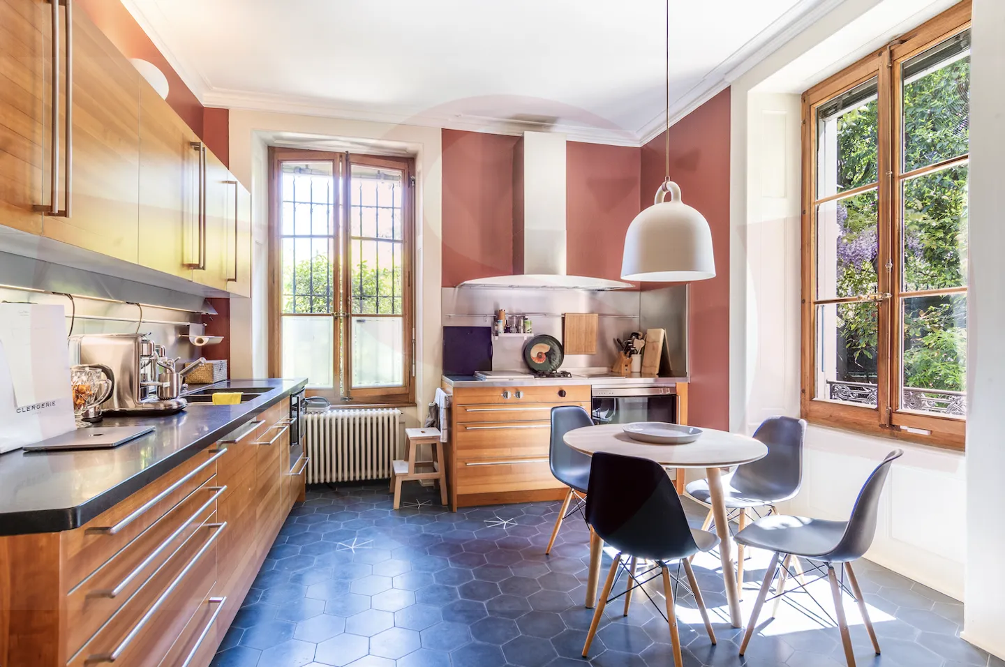 Einzigartiges Duplex im Erdgeschoss zur Miete möbliert im Stadtzentrum - Foto 5 von 10