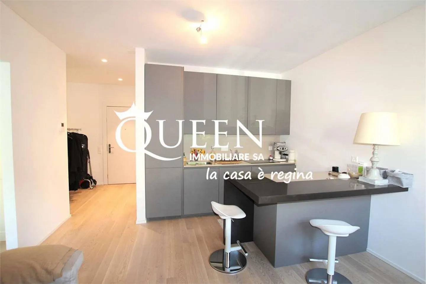 Lugano-Cassarate: helles 2.5-Zimmer-Apartment, 56 qm. mit Balkon - Foto 5 von 13