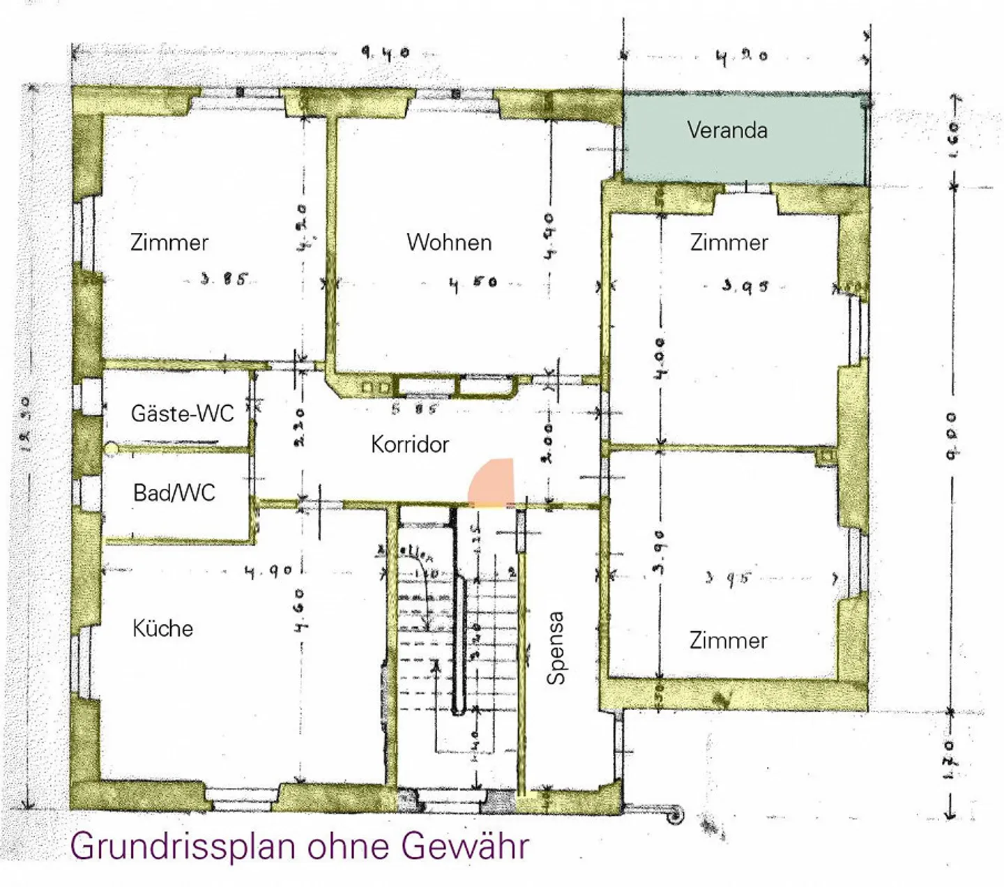 Old building apartment with charm - Photo 4 of 4