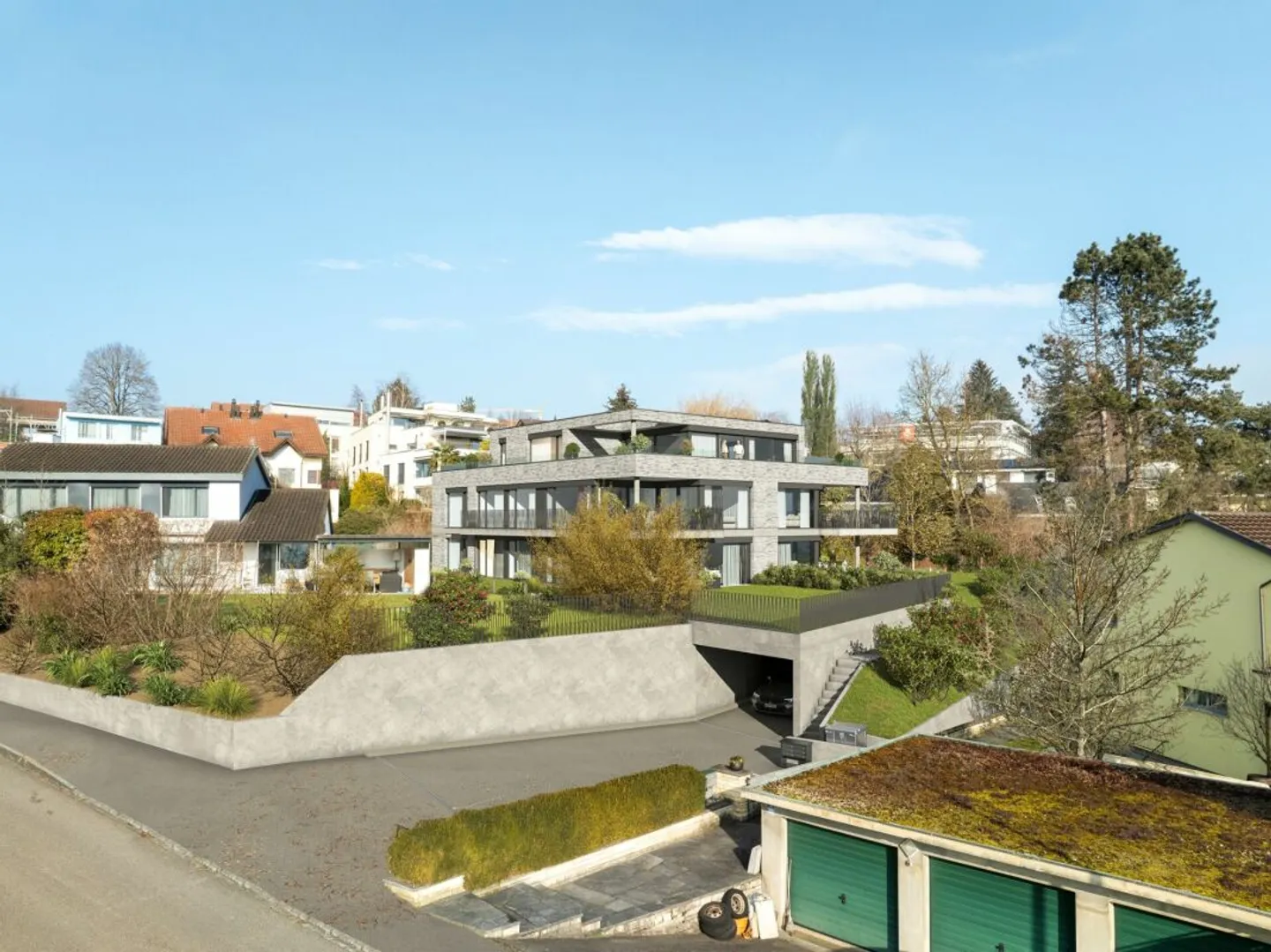 Stilvolle Gartenwohnung mit Weitblick - Foto 4 von 6