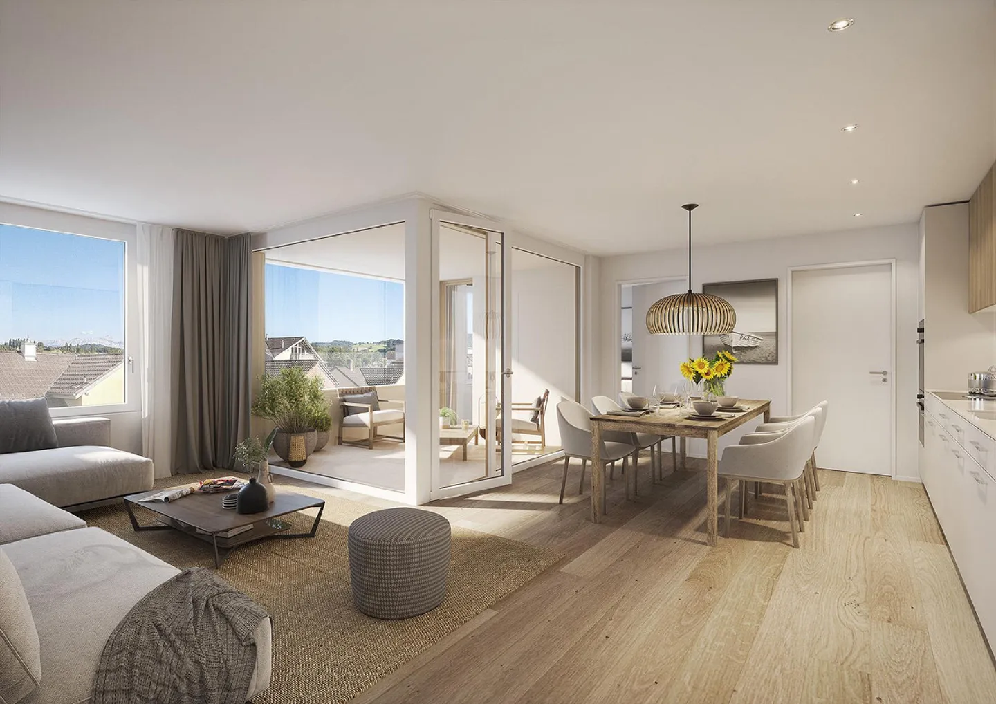 Moderne Wohnung in Uzwil - Foto 2 von 7