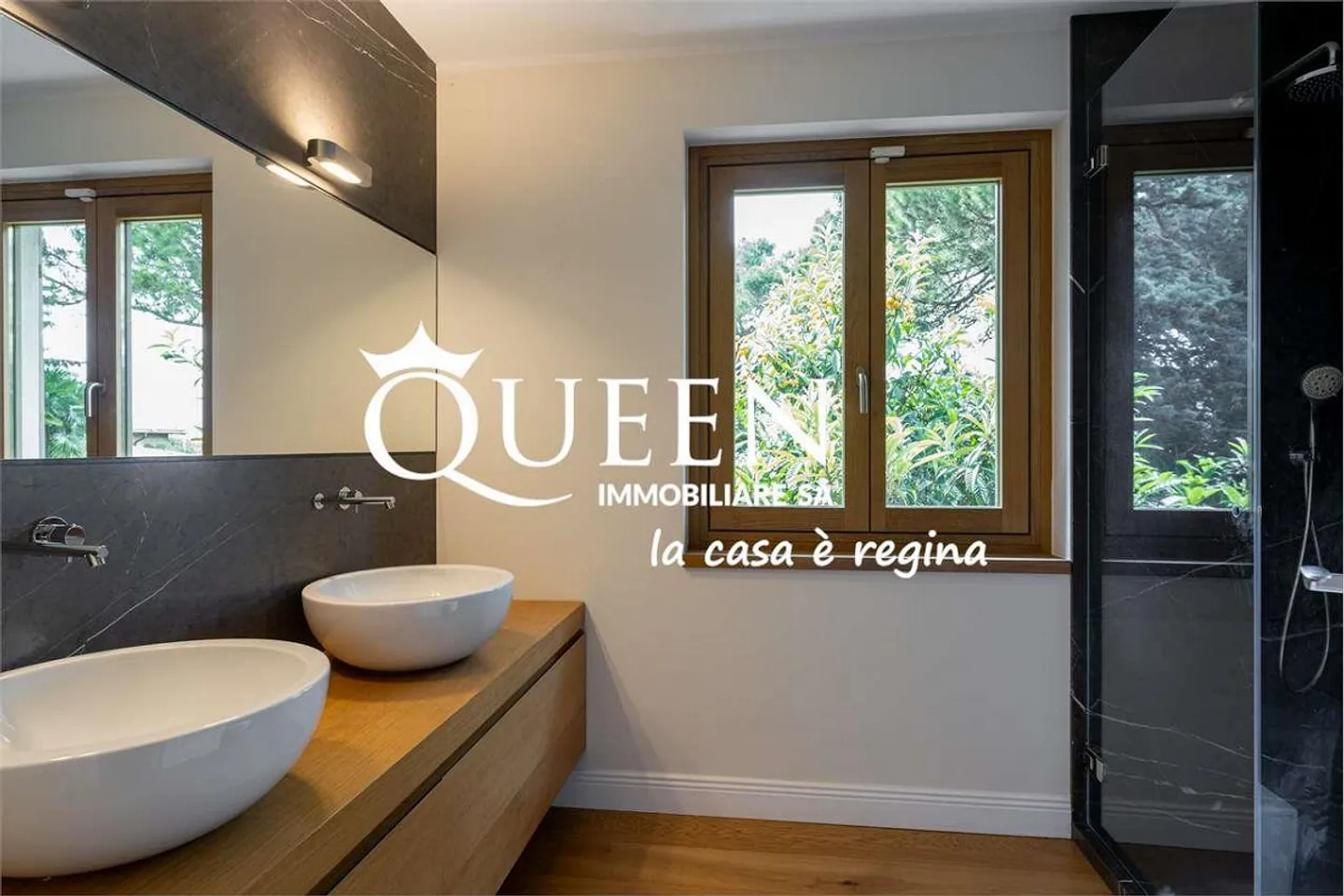 Montagnola: Casa con 5,5 stanze, 250 m², giardino, assoluta privacy - Foto 11 di 13