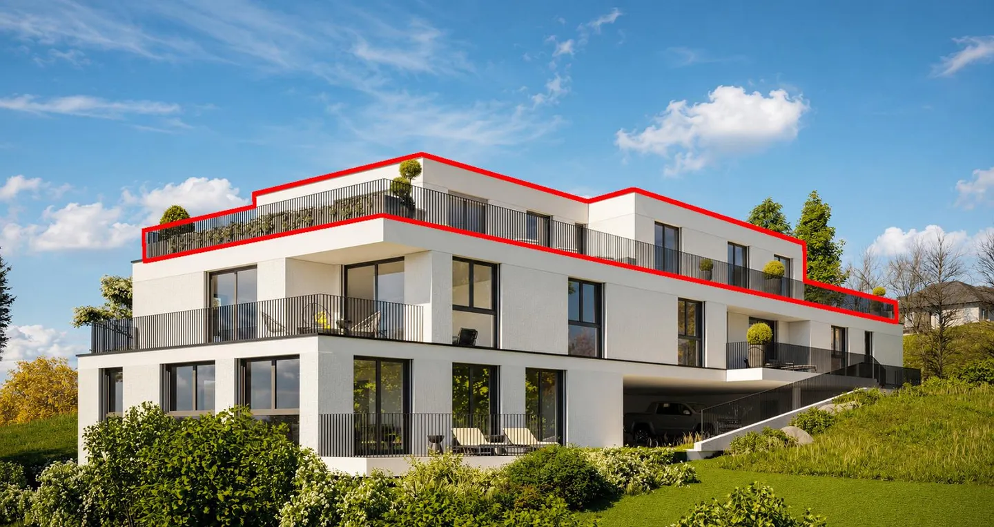 Moderno appartamento di 5,5 stanze in mansarda a Menziken - Foto 1 di 17