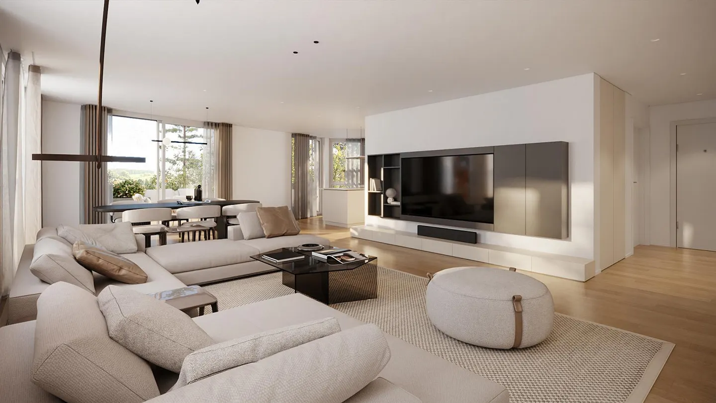 Moderno appartamento di 5,5 stanze in mansarda a Menziken - Foto 3 di 17