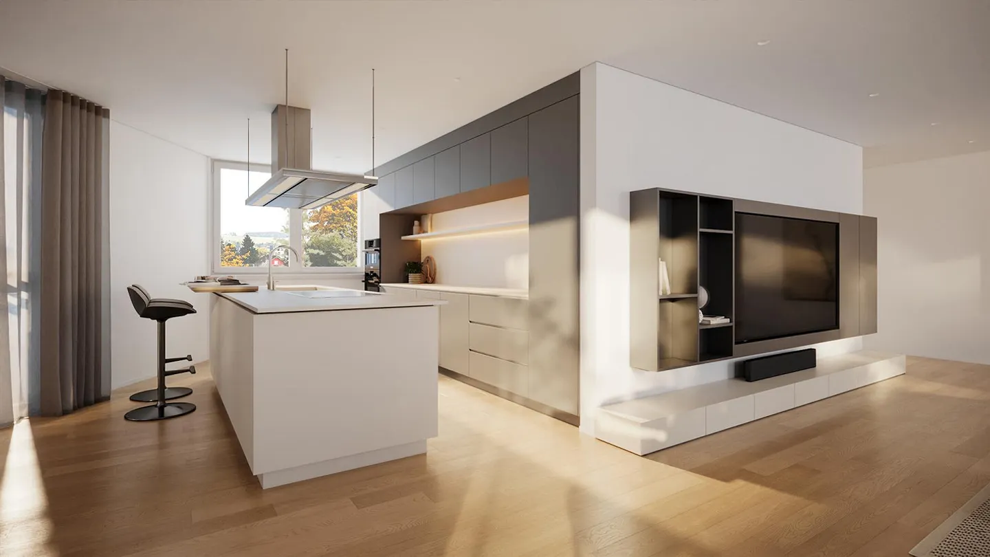 Moderno appartamento di 5,5 stanze in mansarda a Menziken - Foto 6 di 17