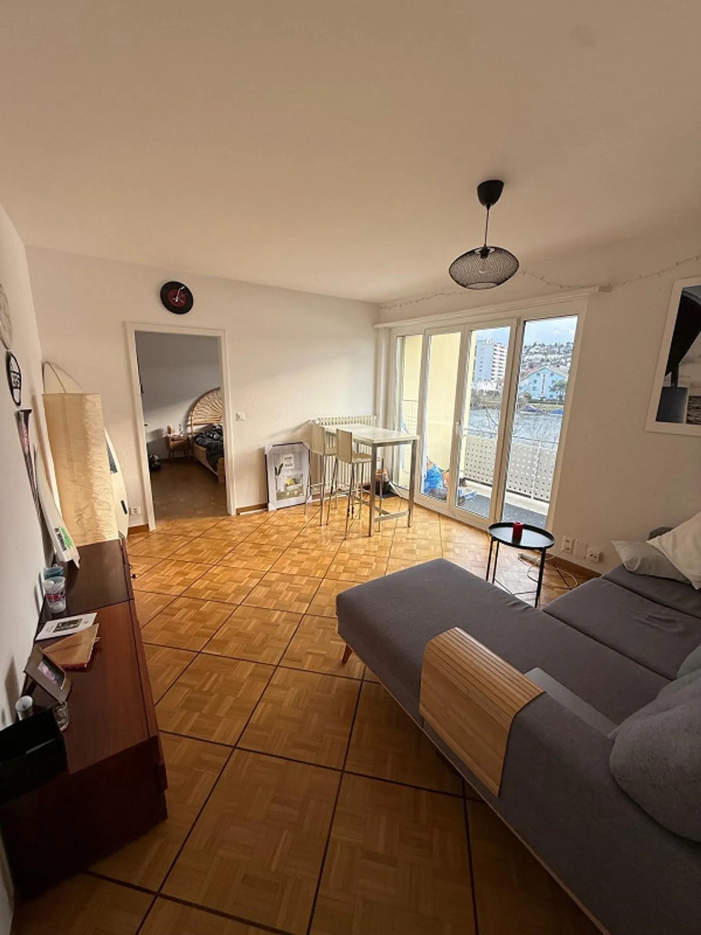 Appartamento di 2 stanze (con balcone sulla Aare) in affitto a Nidau - Foto 2 di 5