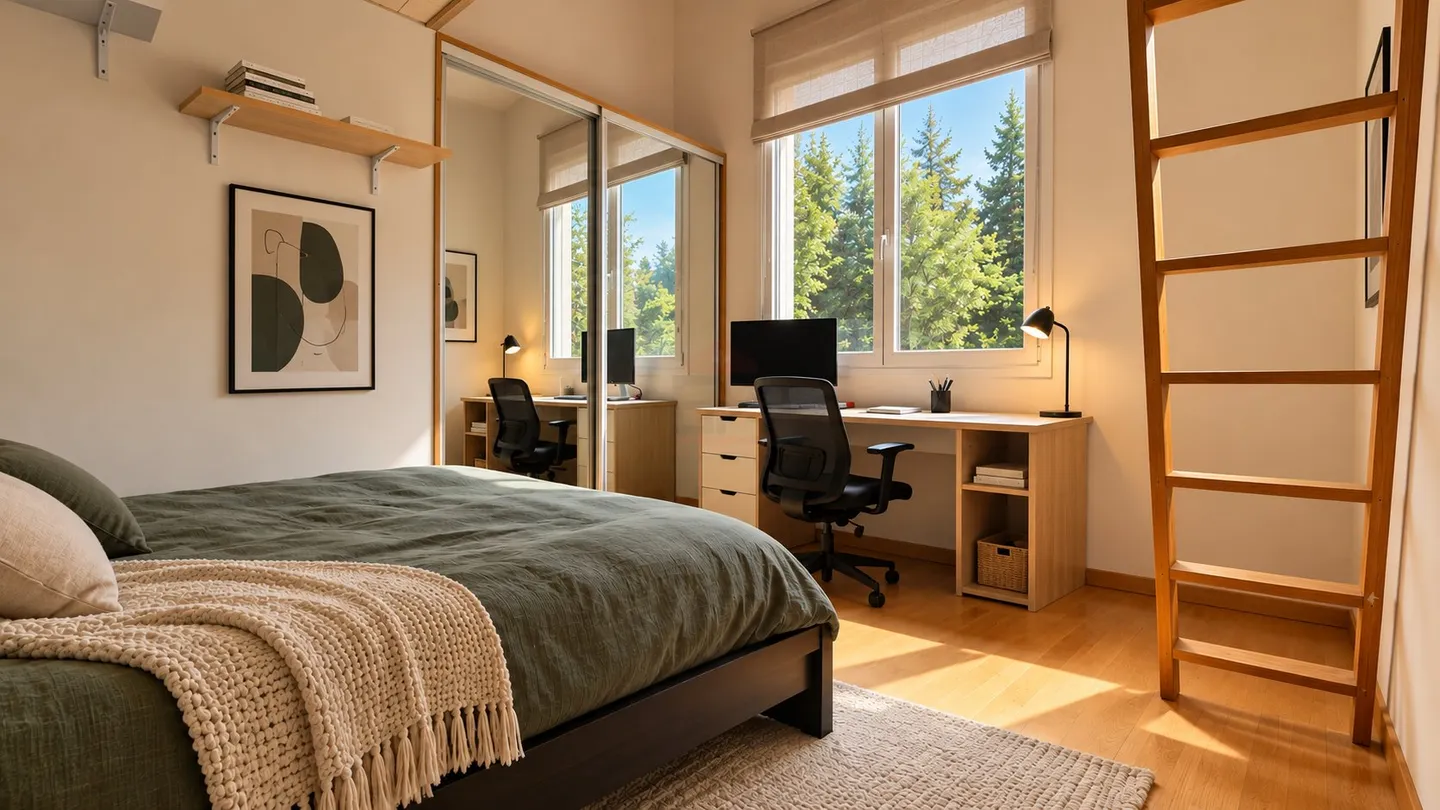 Magnificent 5-room apartment with atypical volumes and excellent brightness - Photo 8 of 9
