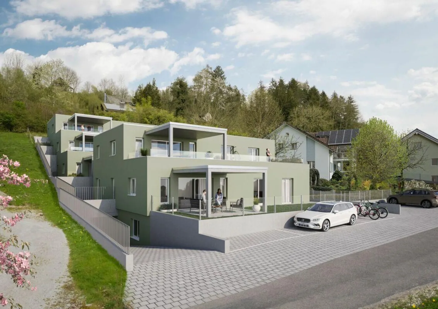 Nuovo progetto di costruzione "Via della seggiovia" - Case unifamiliari moderne - Foto 3 di 5