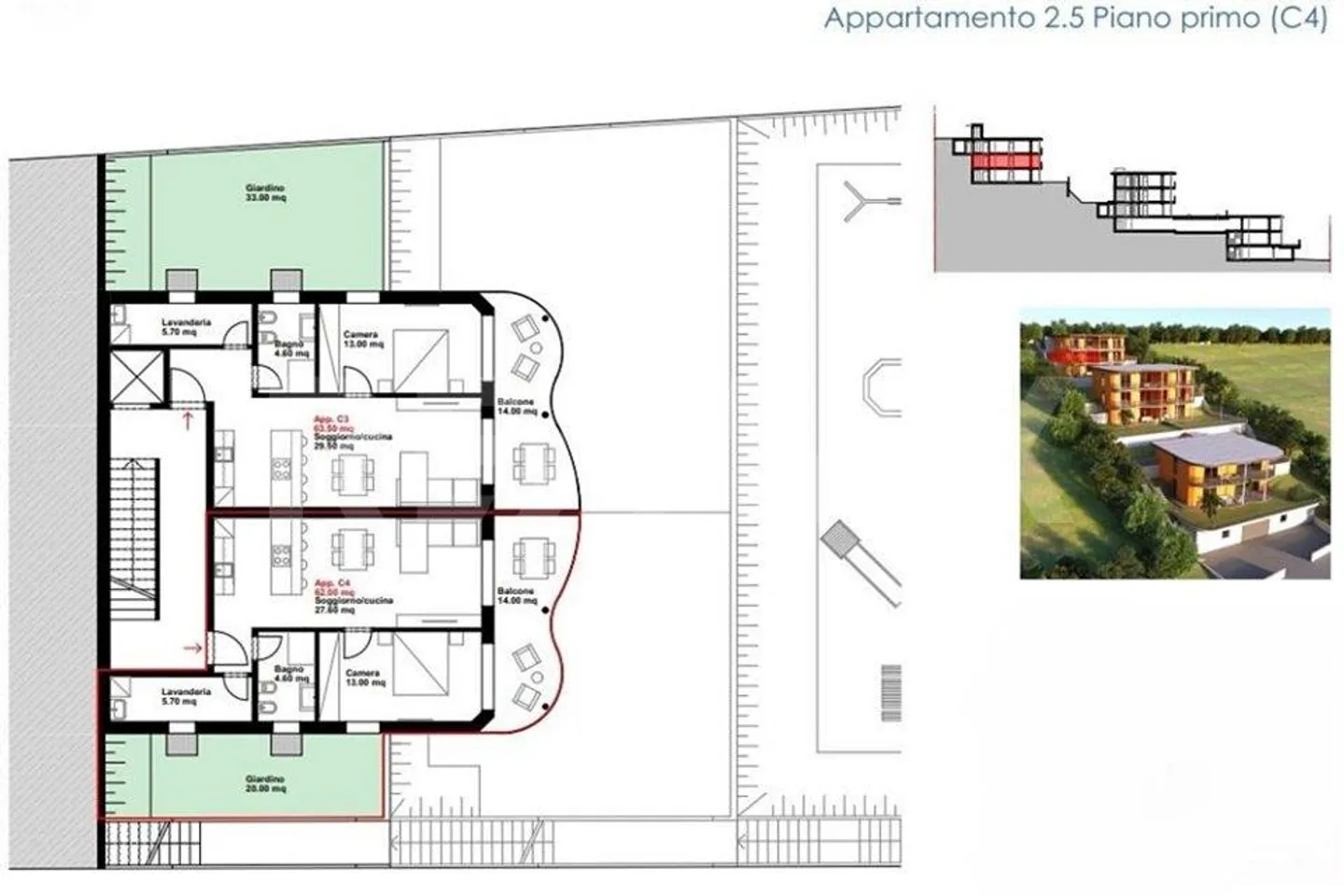 Newly built apartment with spectacular view (Apartment C5) - Photo 5 of 13