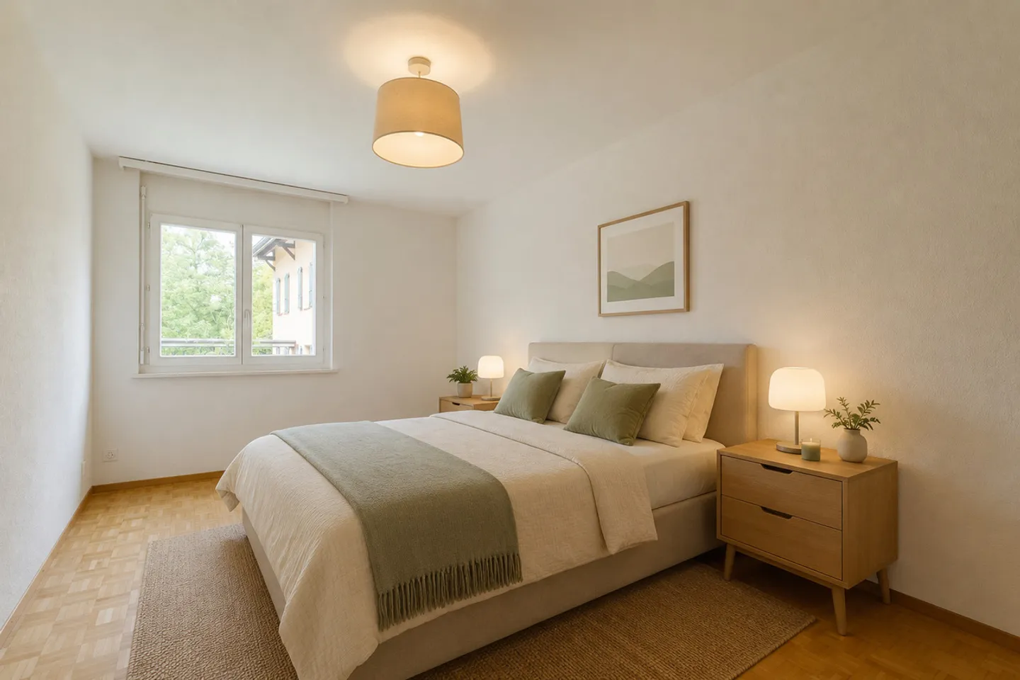 Funktionale Wohnung mit geräumigem Wohnzimmer und Balkon - Foto 3 von 6