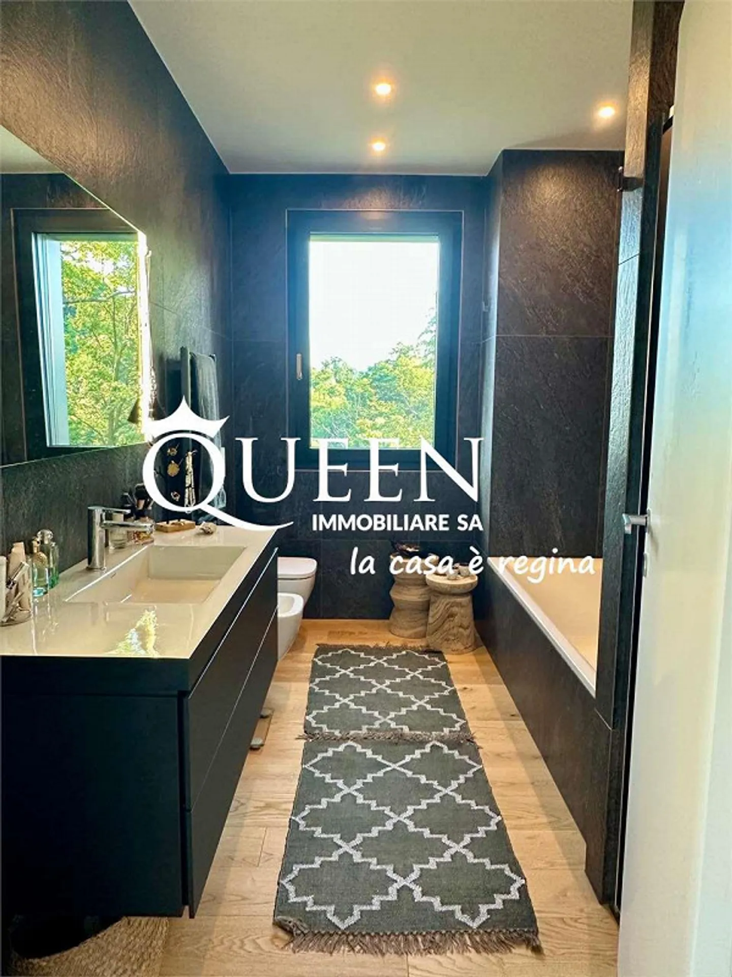 Montagnola : Penthouse avec 4,5 pièces, 192 m², meublé, terrasse, vue sur le lac - Photo 9 sur 9