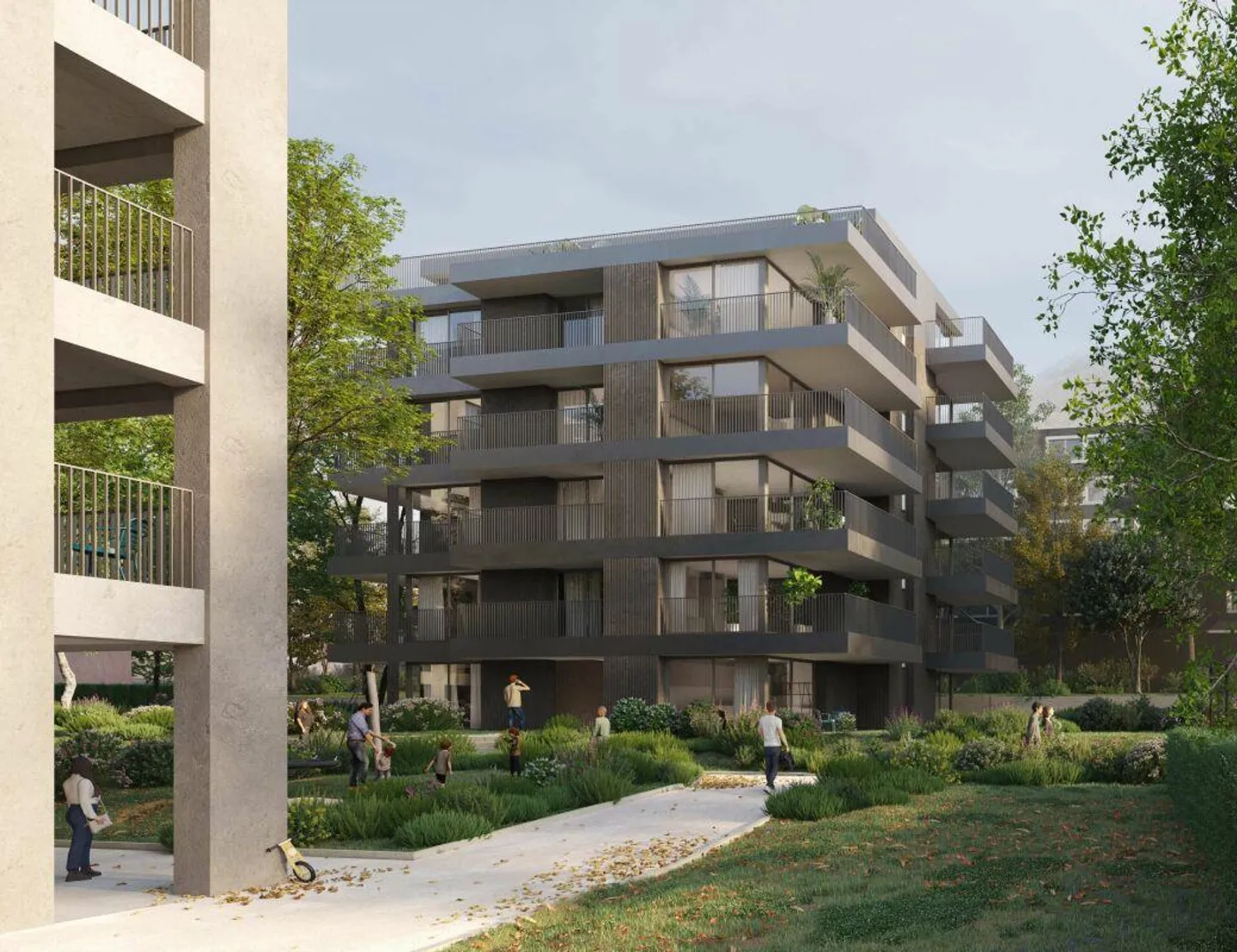 PREGASSONA - Residenza Parco Ceresio - nuove 3.5 locali - Foto 6 di 11