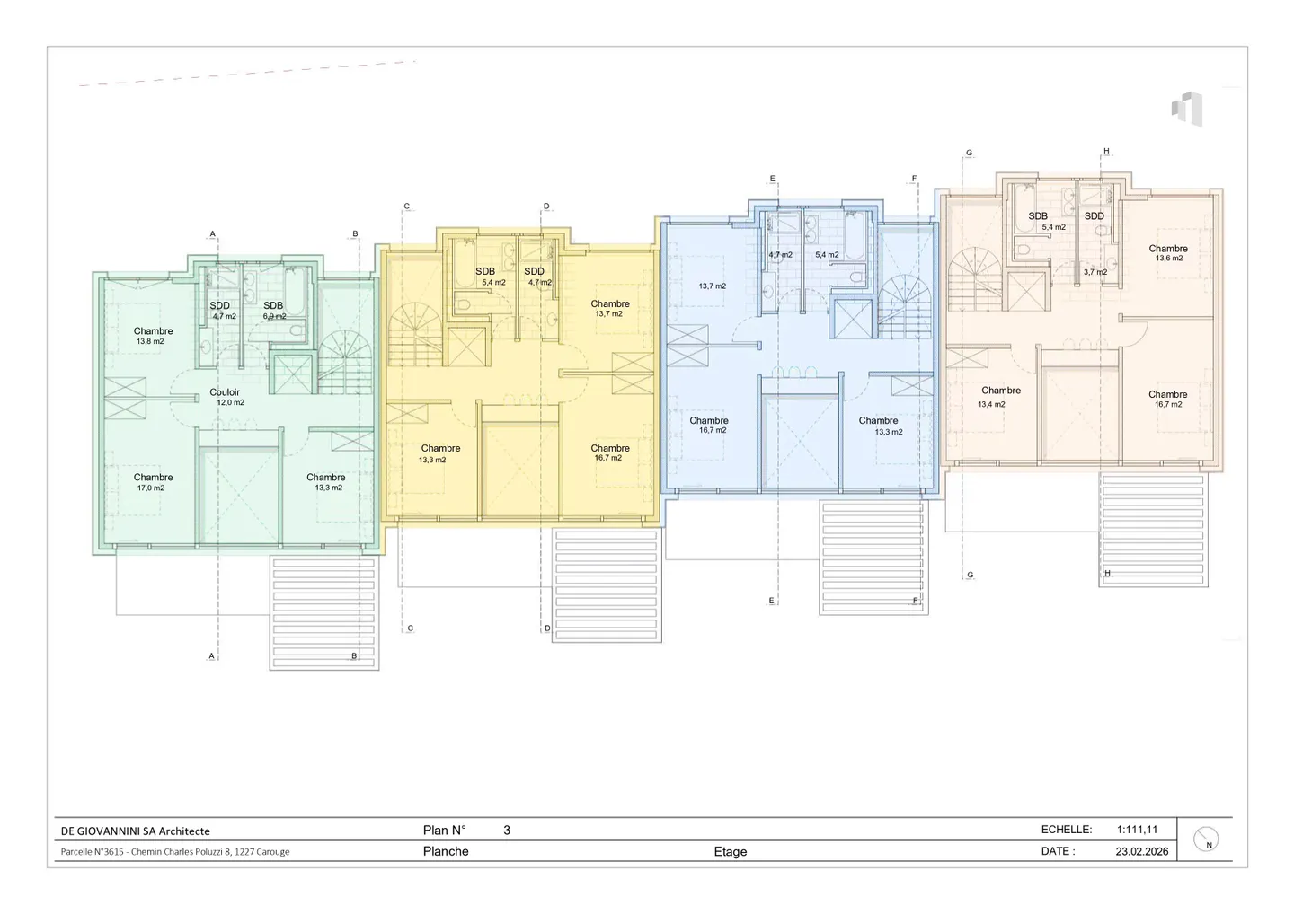 Townhouses di lusso a Carouge - Foto 17 di 21