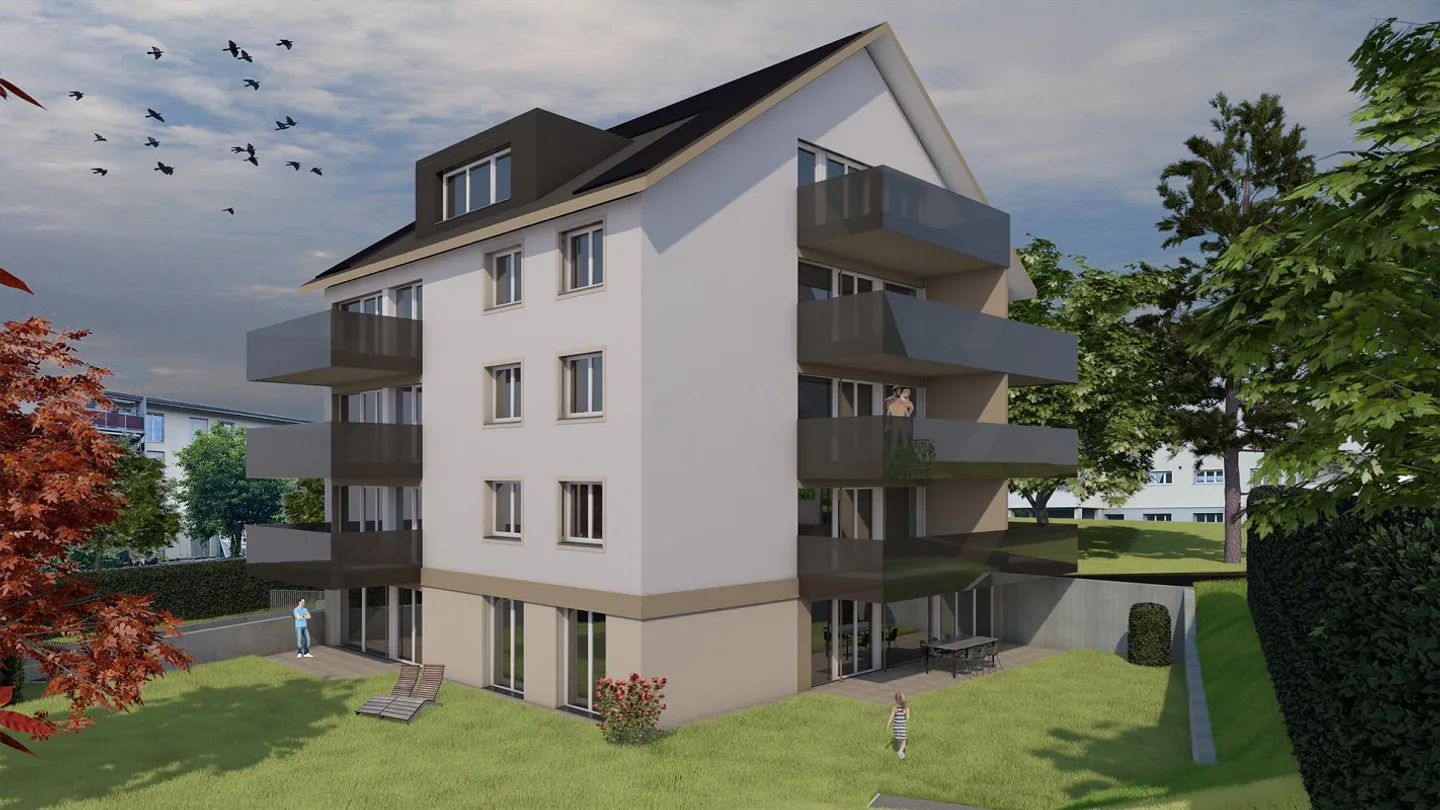 L'Oasis de Vie Wittenbach - 2 1/2 Chambres avec Électricité PV Gratuite - Photo 1 sur 6