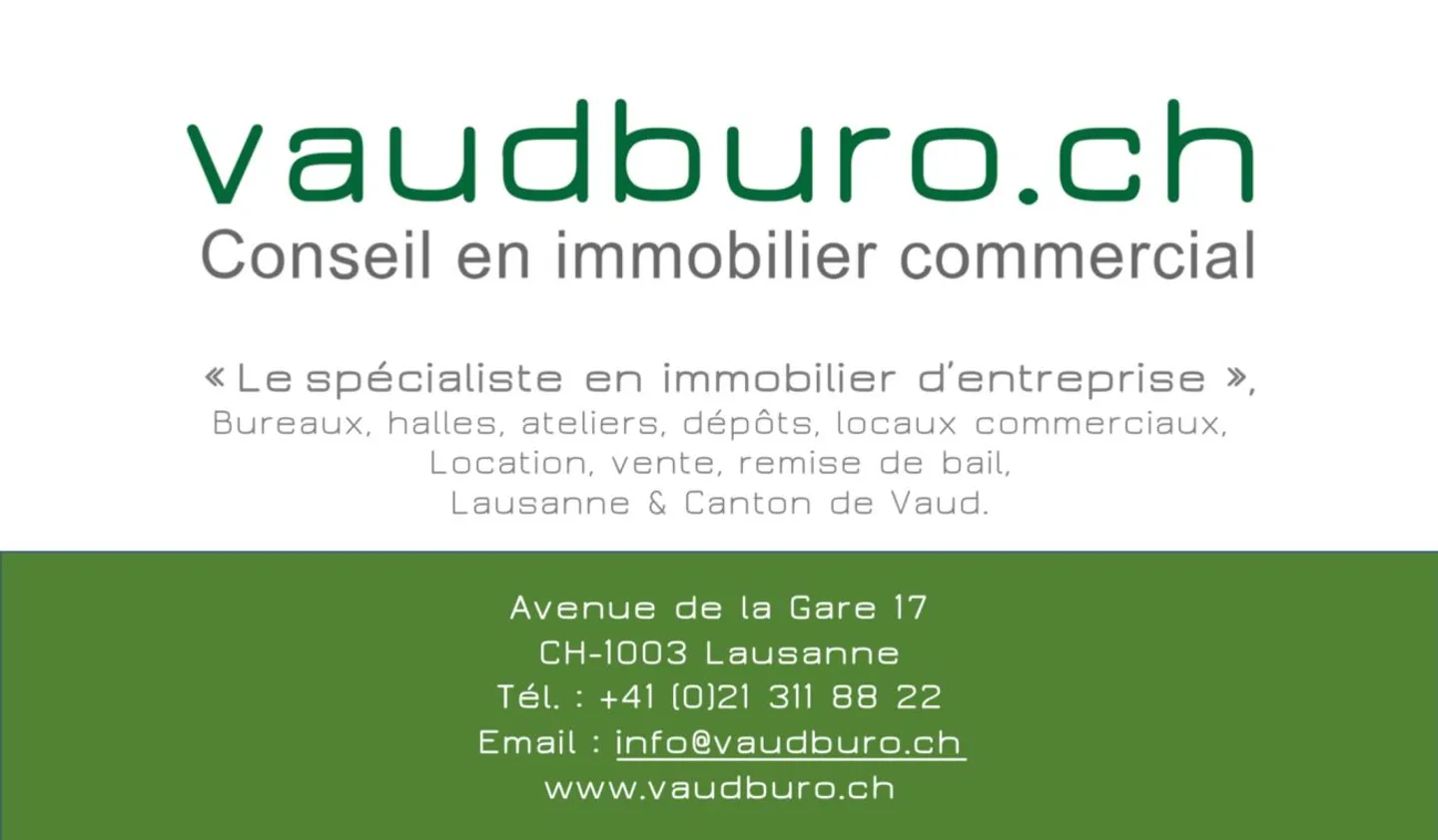 Bureaux élégants à Lausanne - Photo 4 sur 9