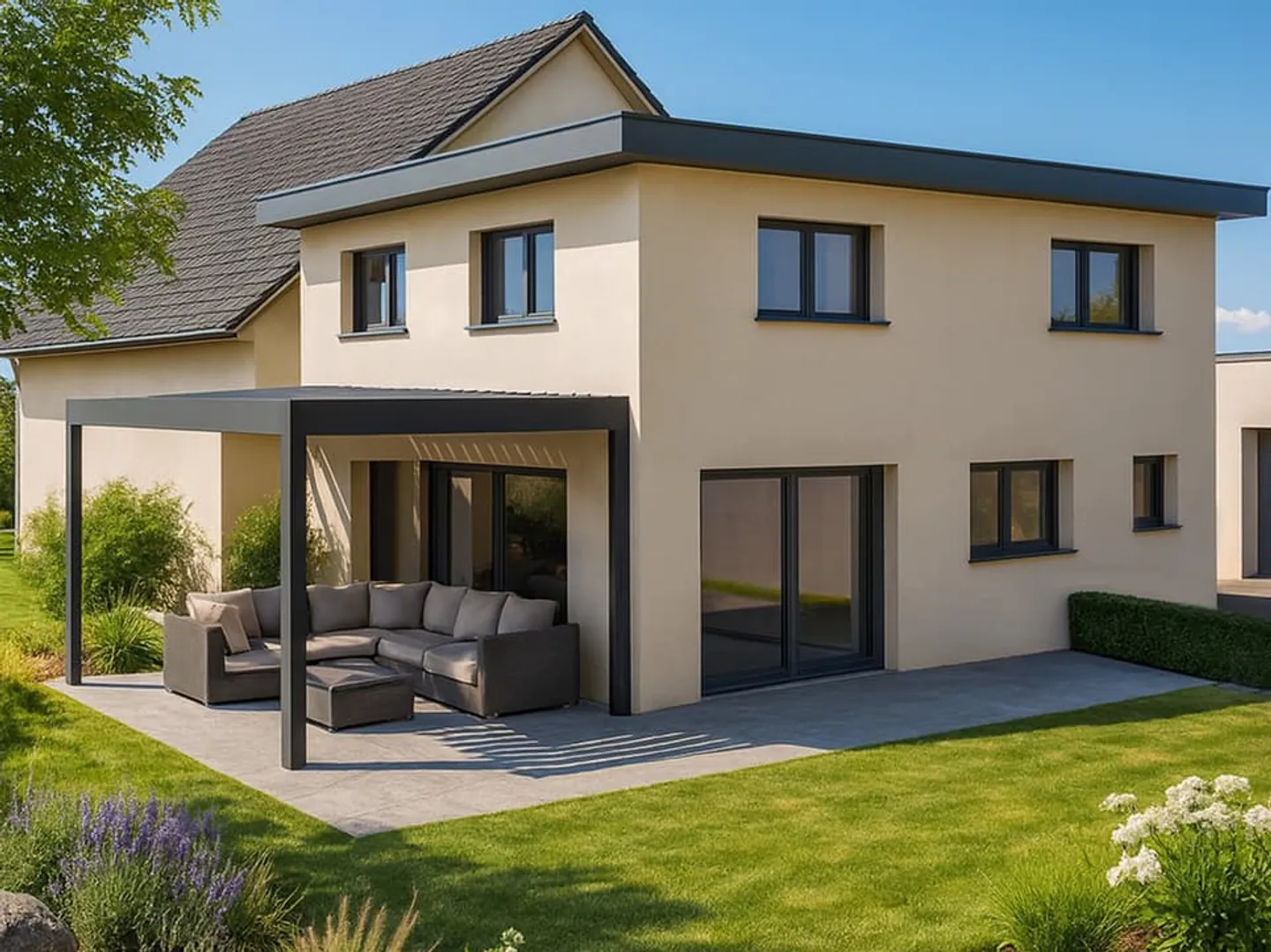Modern, ruhig und einzigartig - Ihr neues Zuhause in Düdingen - Foto 1 von 5