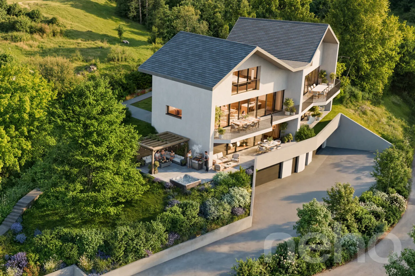 Architect-designed villa with stunning lake view? Permit in force - Photo 1 of 7