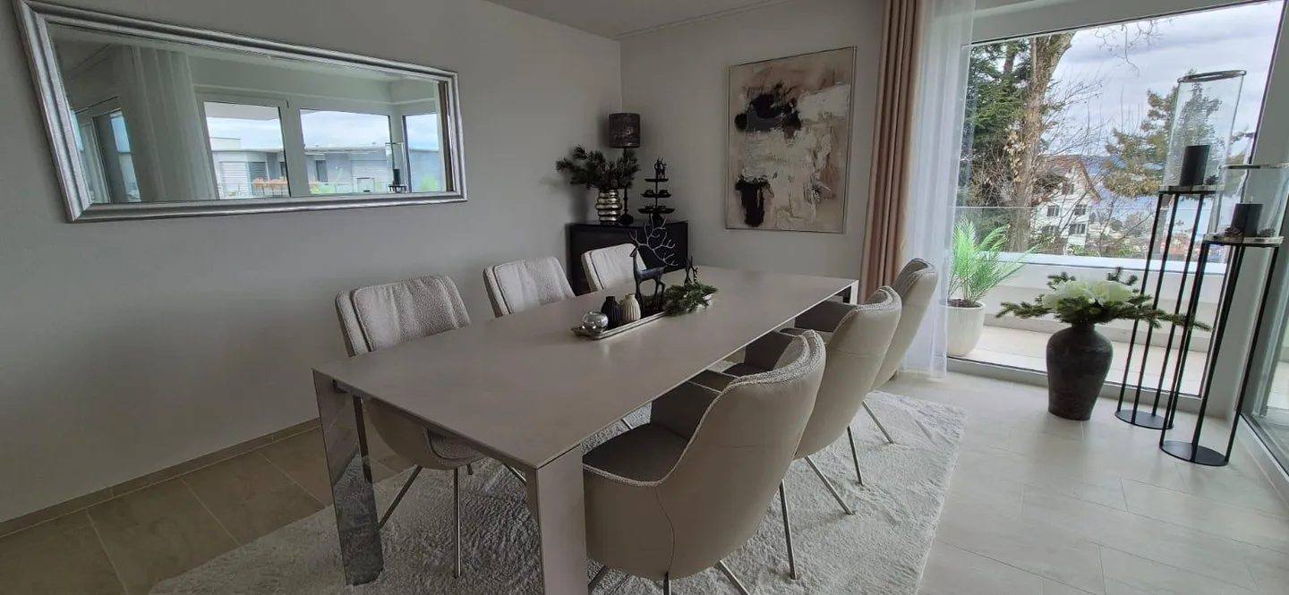 Appartement exclusif de 3,5 pièces avec vue imprenable sur le lac - Photo 6 sur 14