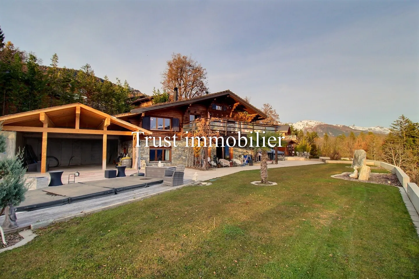 Vista panoramica e tranquillità garantita per questo Chalet - Foto 10 di 14