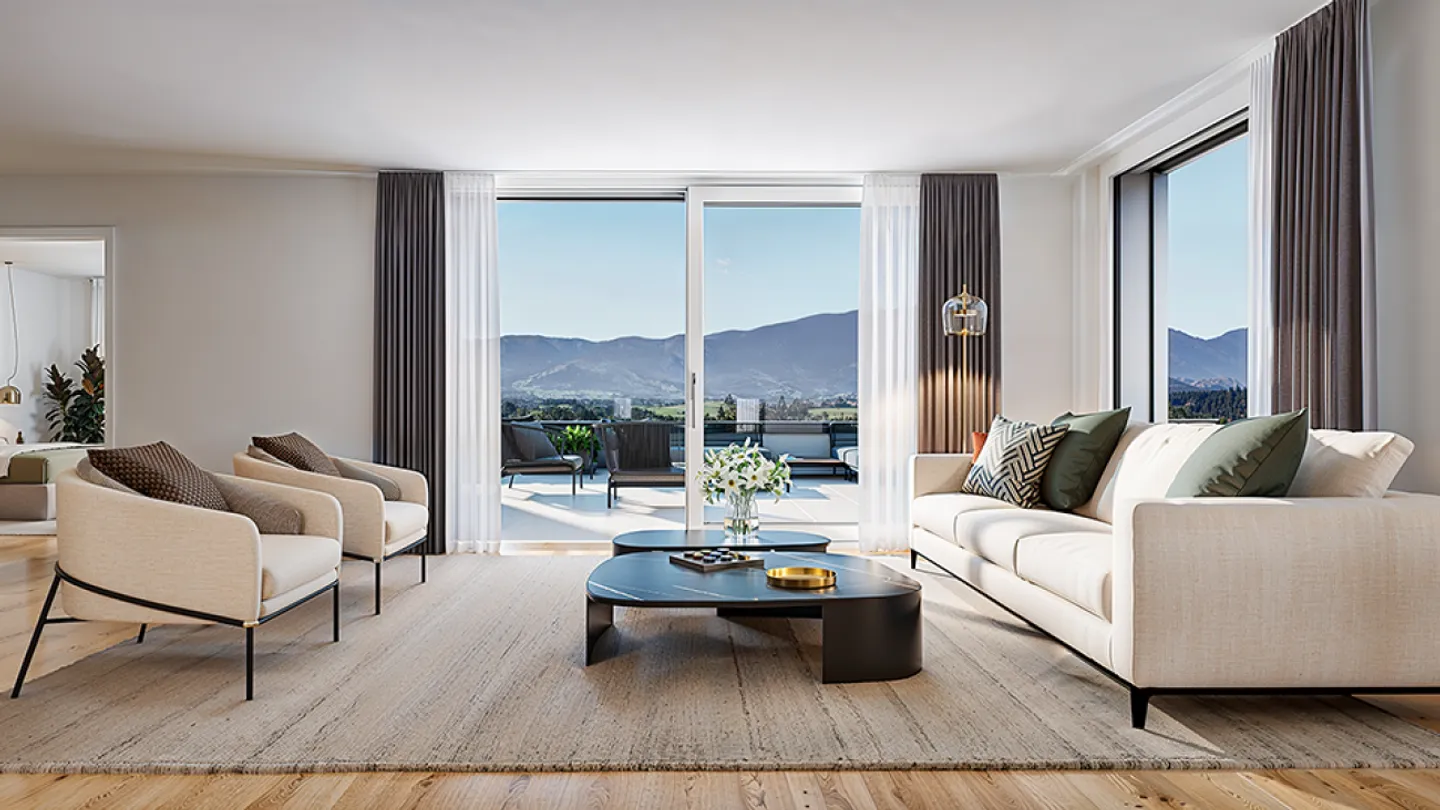 Nouveau projet de construction Quatre Couronnes - Appartements de 5,5 pièces - Photo 1 sur 14