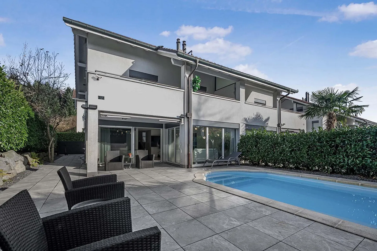 Spacious Semi-Detached Family House with Pool & Garden Oasis - Photo 1 of 6