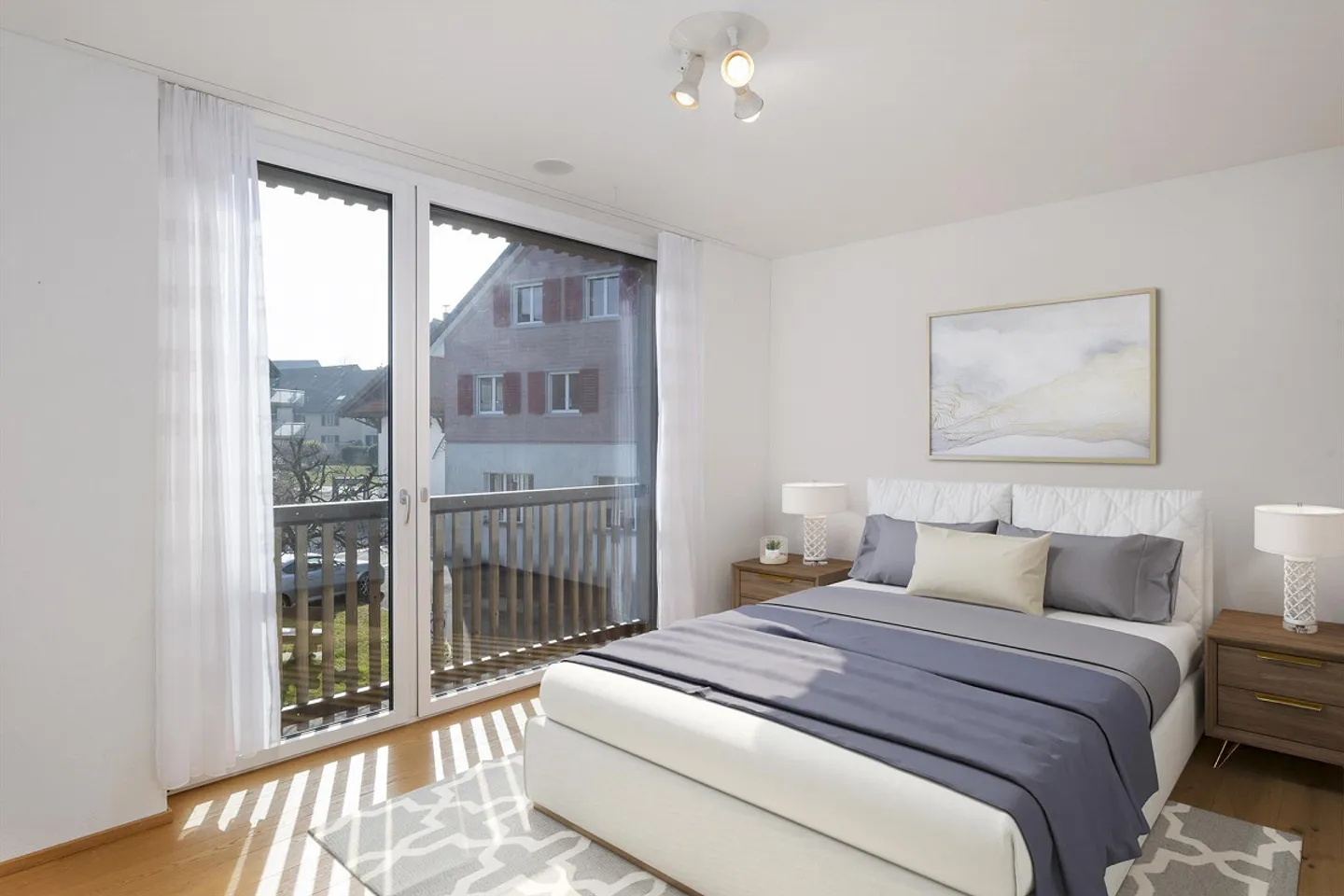 Modern 4 ½-room apartment in rural idyll… - Photo 14 of 18