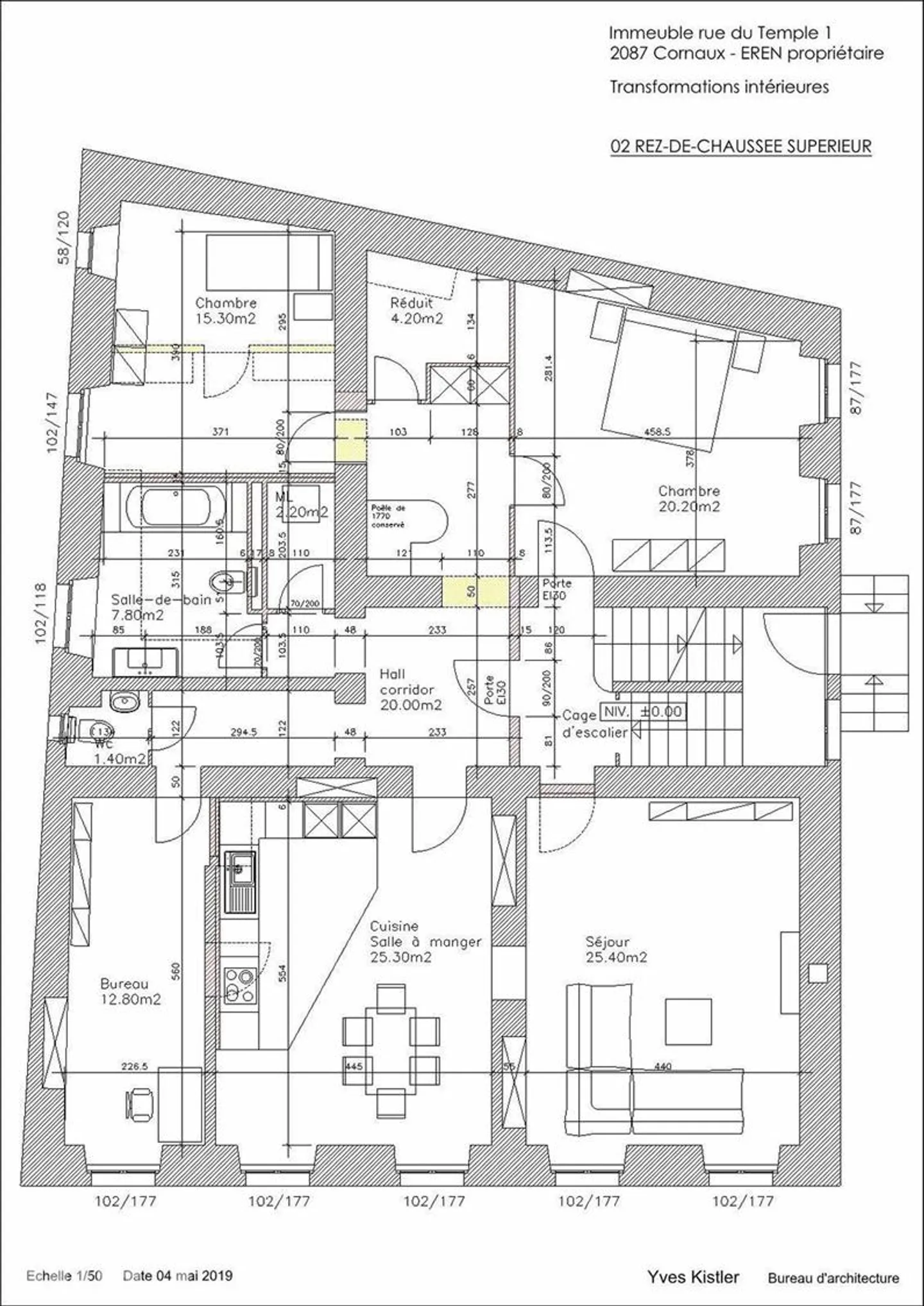 A Cornaux, nel cuore del villaggio, appartamento al primo piano in una bella casa di villaggio - Foto 13 di 13