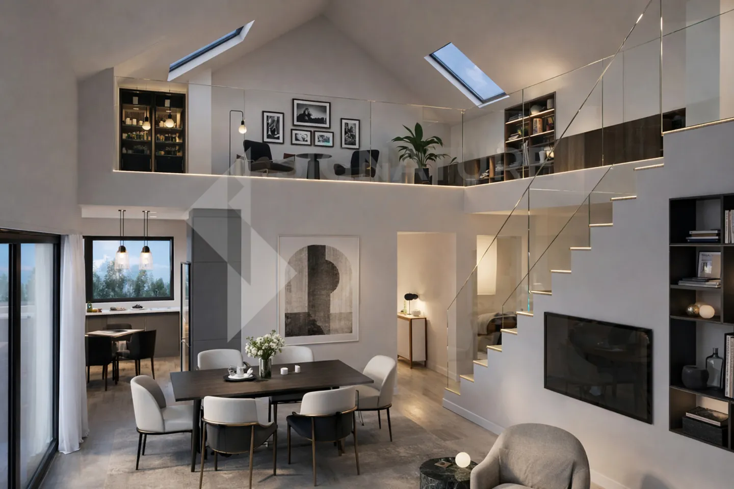 Exceptional volumes, superb apartment with gallery! - Photo 1 of 8