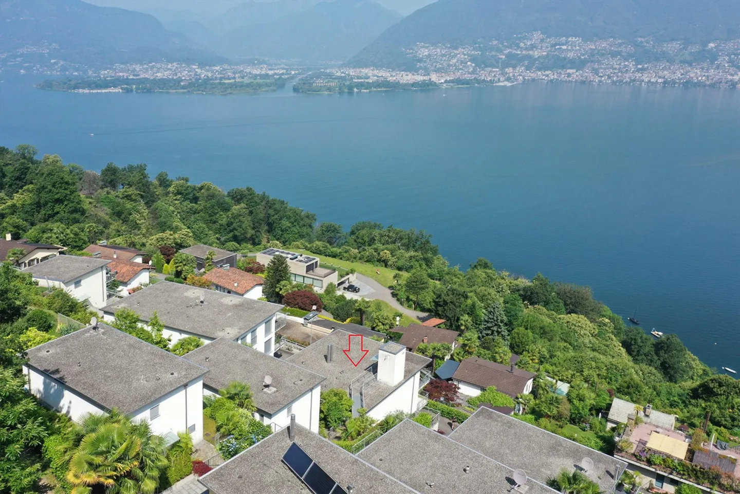 Condominio con vista magnifica sul Lago Maggiore a Vira Gambarogno - Foto 4 di 19