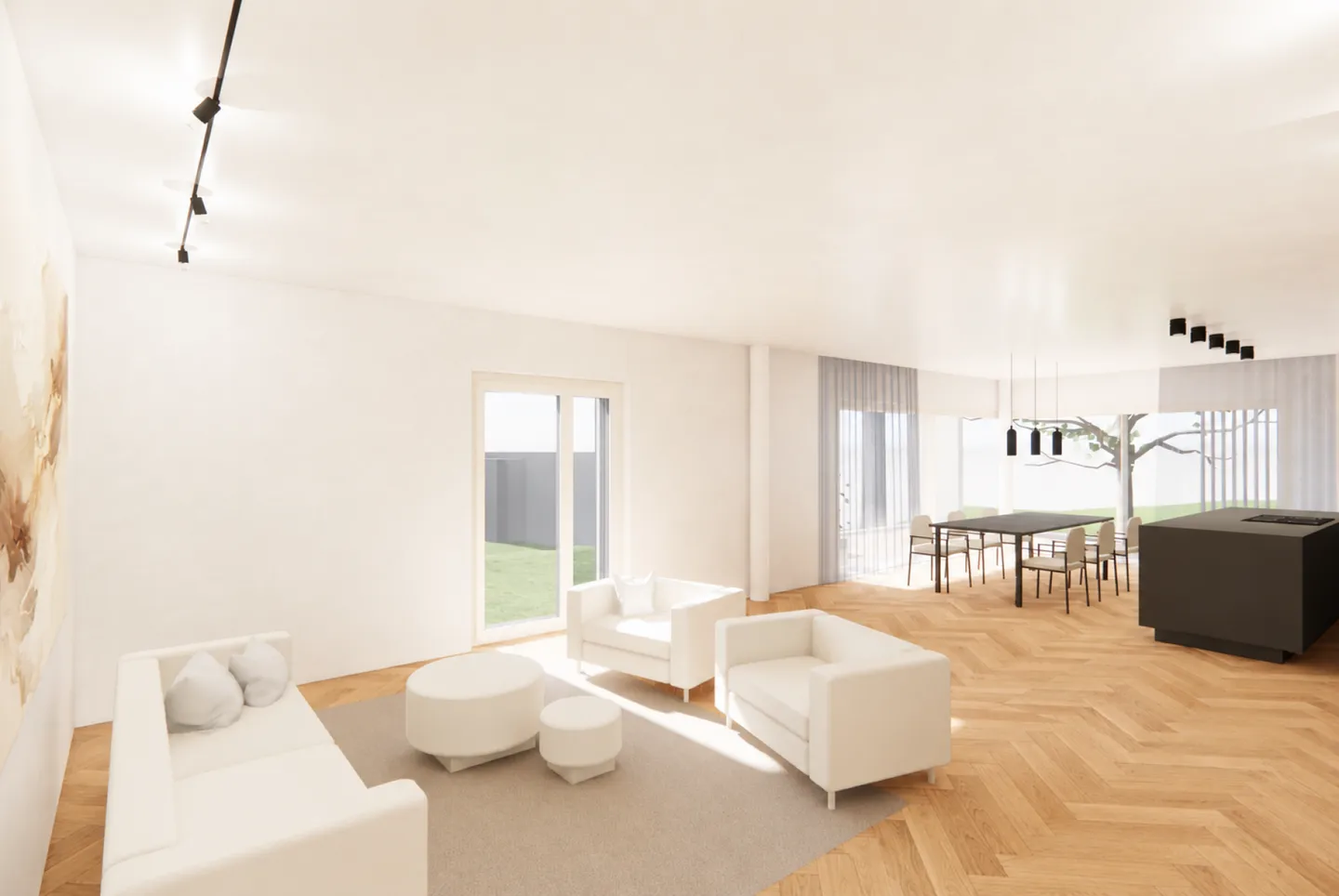 Exklusives 3.5-Zimmer-Apartment - Foto 1 von 2