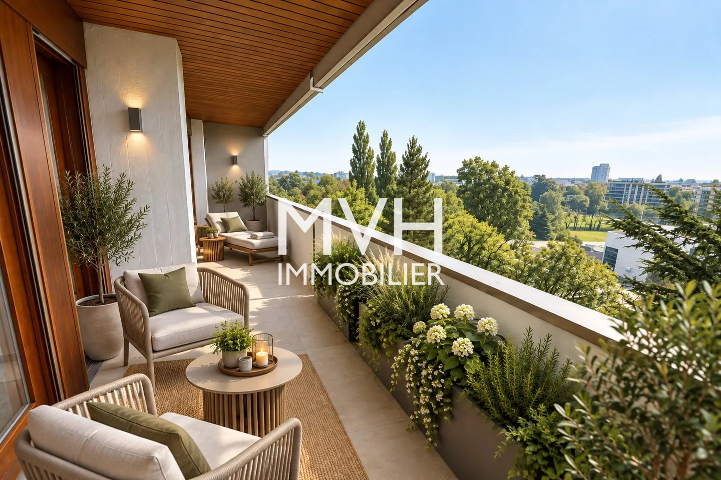 Appartement de Luxe avec Vue sur le Mont Blanc - Photo 1 sur 7