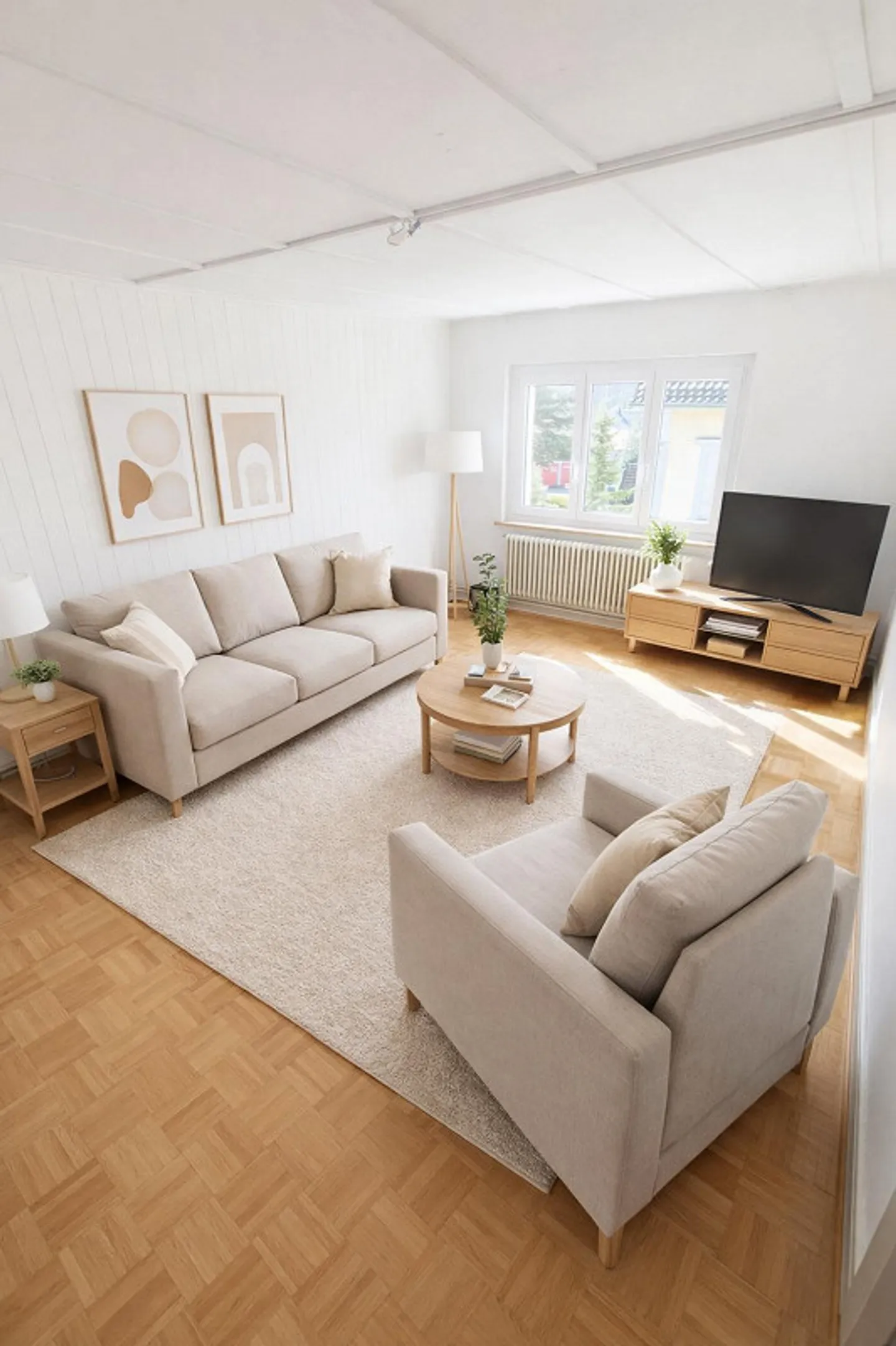 Appartement 3 pièces dans un emplacement central - Photo 2 sur 7