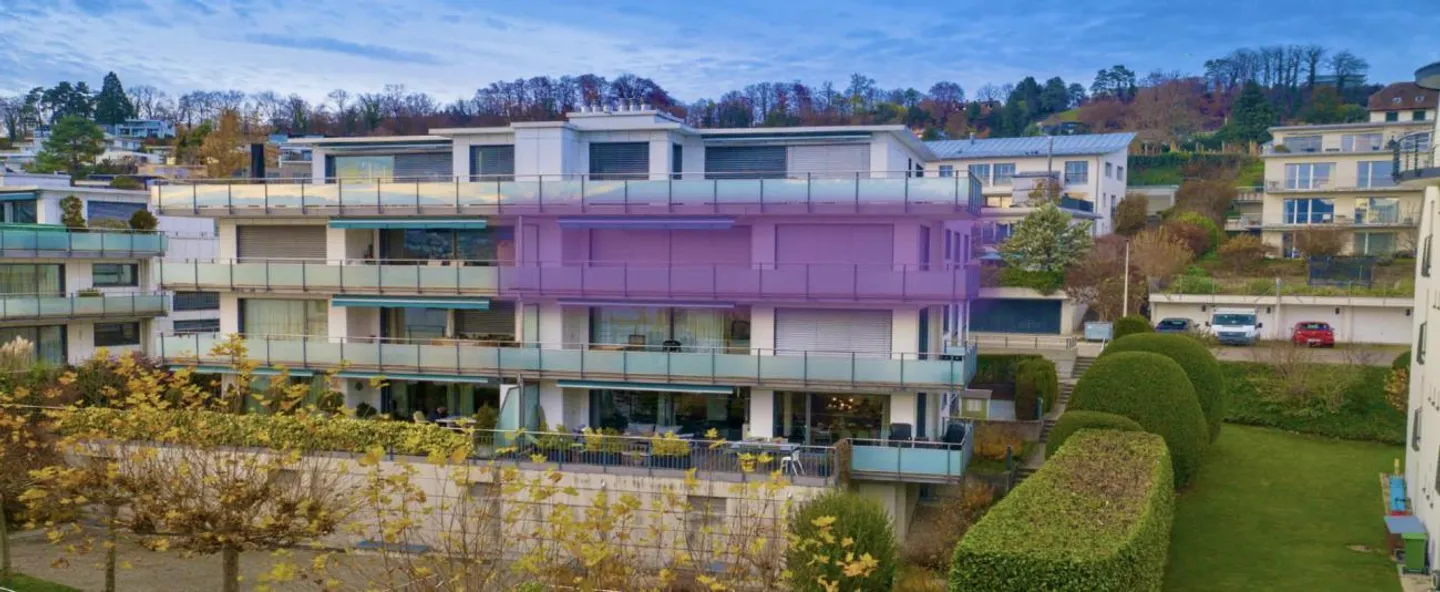 Appartement de 4.5 pièces: vivre dans un environnement soigné et calme, proche de la nature et du centre... - Photo 1 sur 13