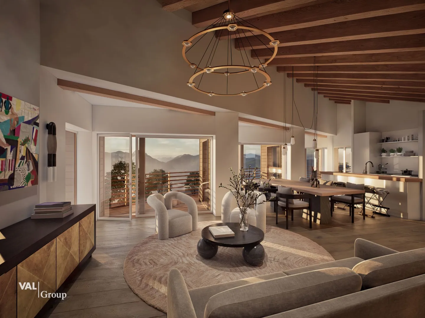 Luce, ambiente tranquillo e vista mozzafiato per questo progetto a basso consumo energetico - Foto 2 di 8