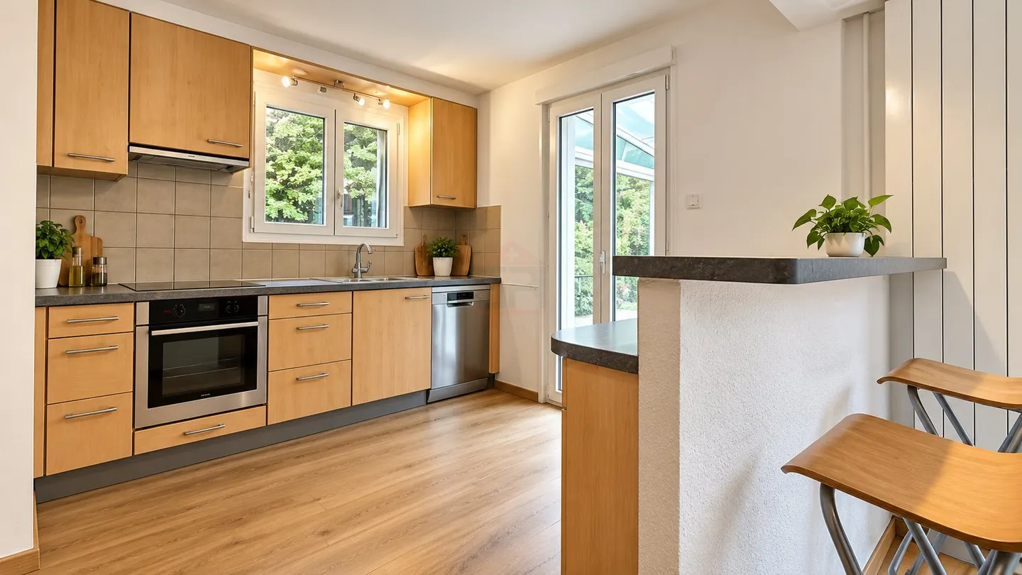 Raro appartamento di 5 stanze con giardino privato di 500 m² - Foto 6 di 10