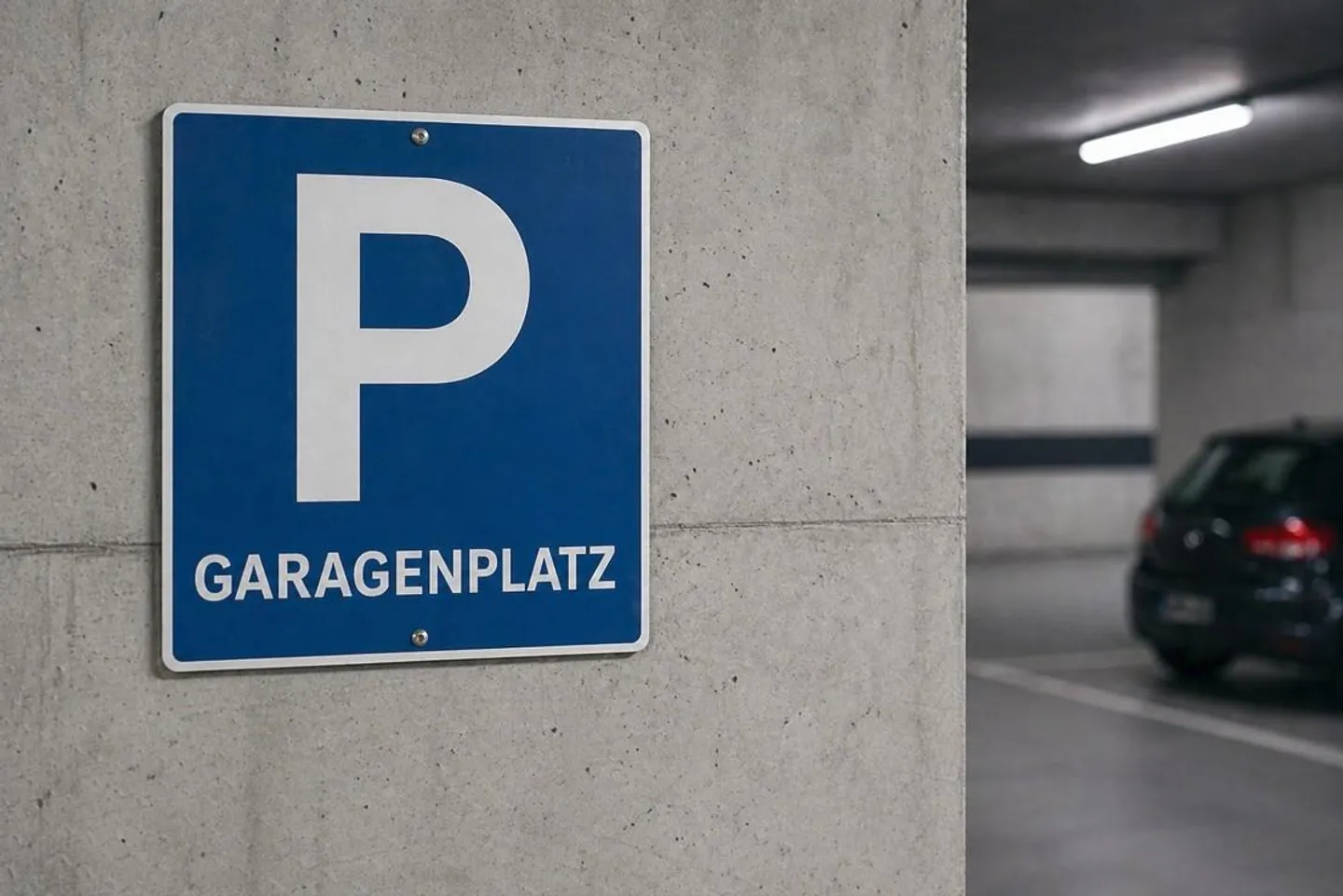 Parking spaces in underground garage for rent - available immediately - Photo 1 of 1