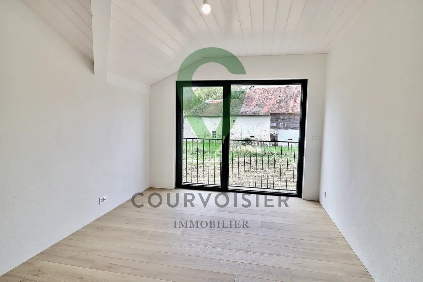 Bella villa gemella nuova in un contesto rurale con vista sulle Alpi - Foto 4 di 9