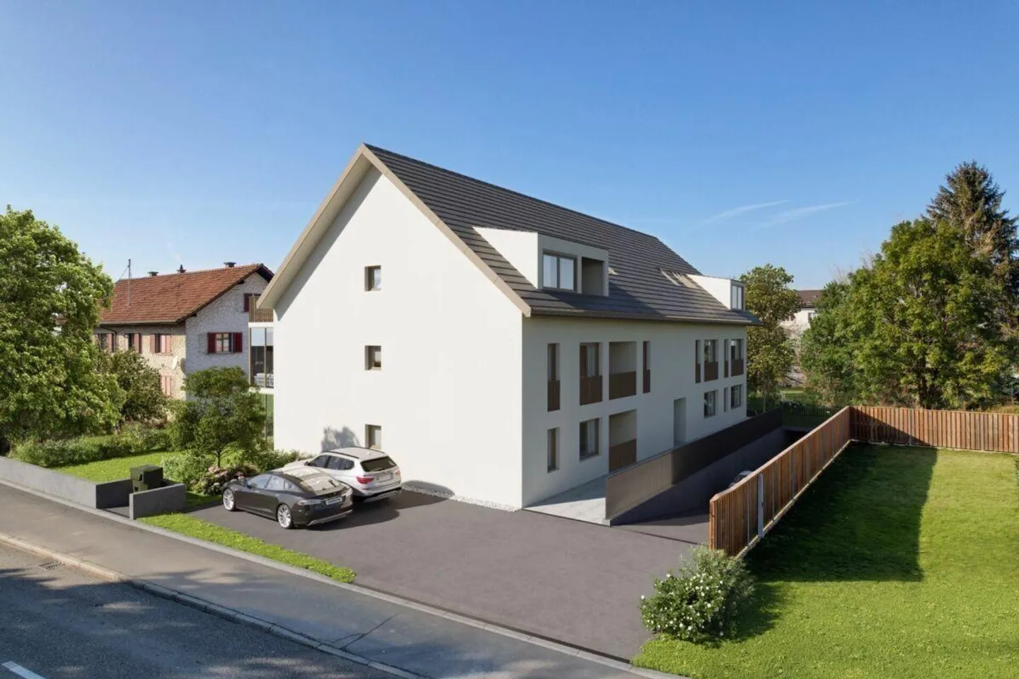 Looking for a new tenant for a large 4.5 room new apartment with garden - Photo 7 of 11