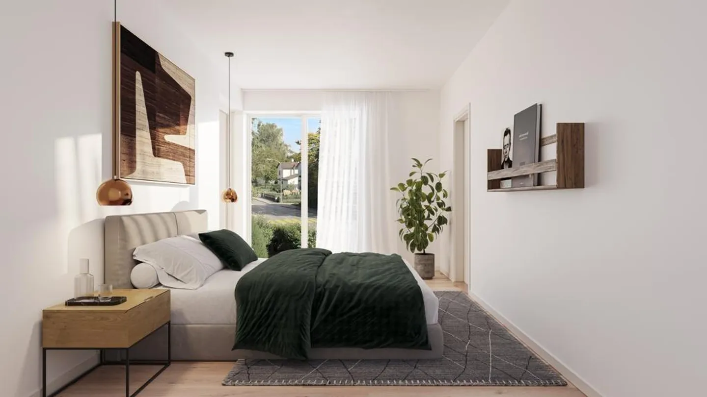 Looking for a new tenant for a large 4.5 room new apartment with garden - Photo 8 of 11