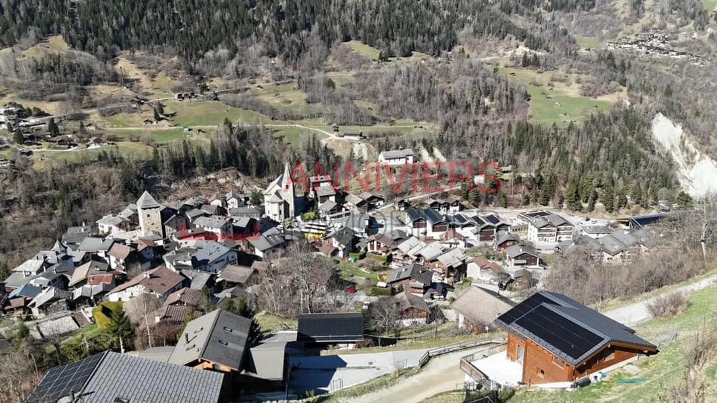 Magnificent building plot of 587 m2 in Vissoie - Photo 8 of 13