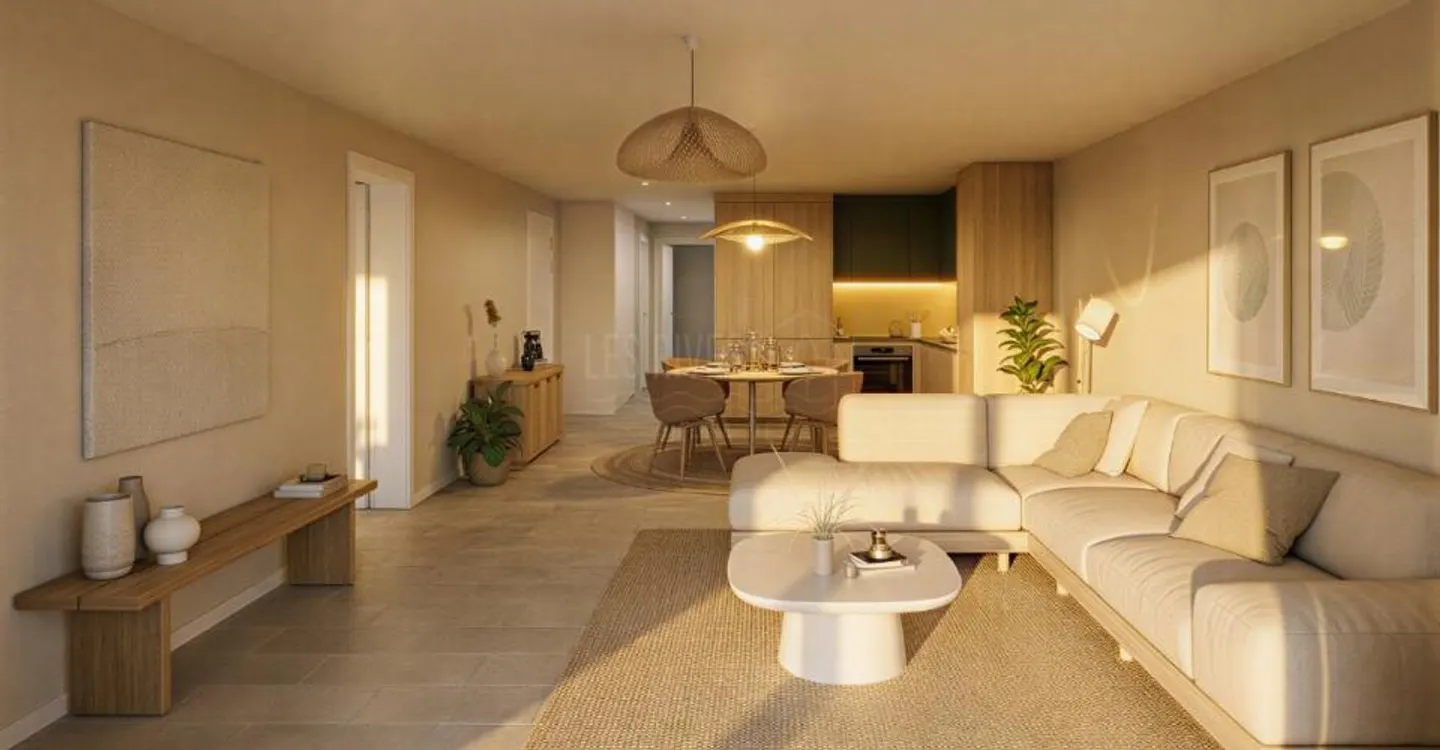4,5-Zimmer-Wohnung im obersten Stockwerk – Südbalkon - Foto 3 von 9