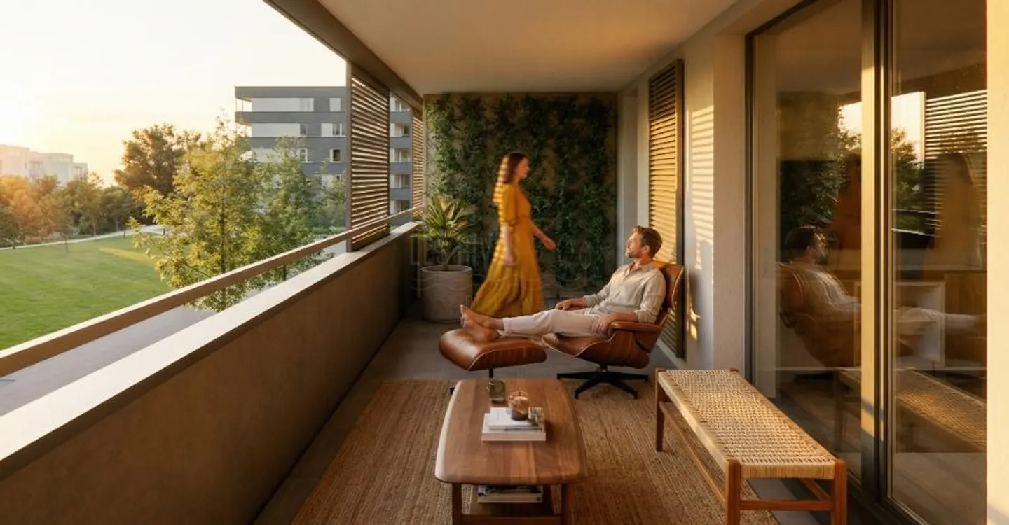4,5-Zimmer-Wohnung im obersten Stockwerk – Südbalkon - Foto 4 von 9