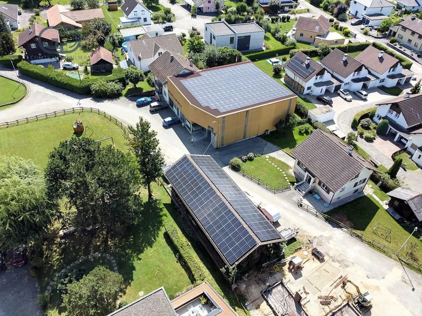 370 m2 Lagerfläche zur Miete im Zentrum von Courgenay - Foto 1 von 7